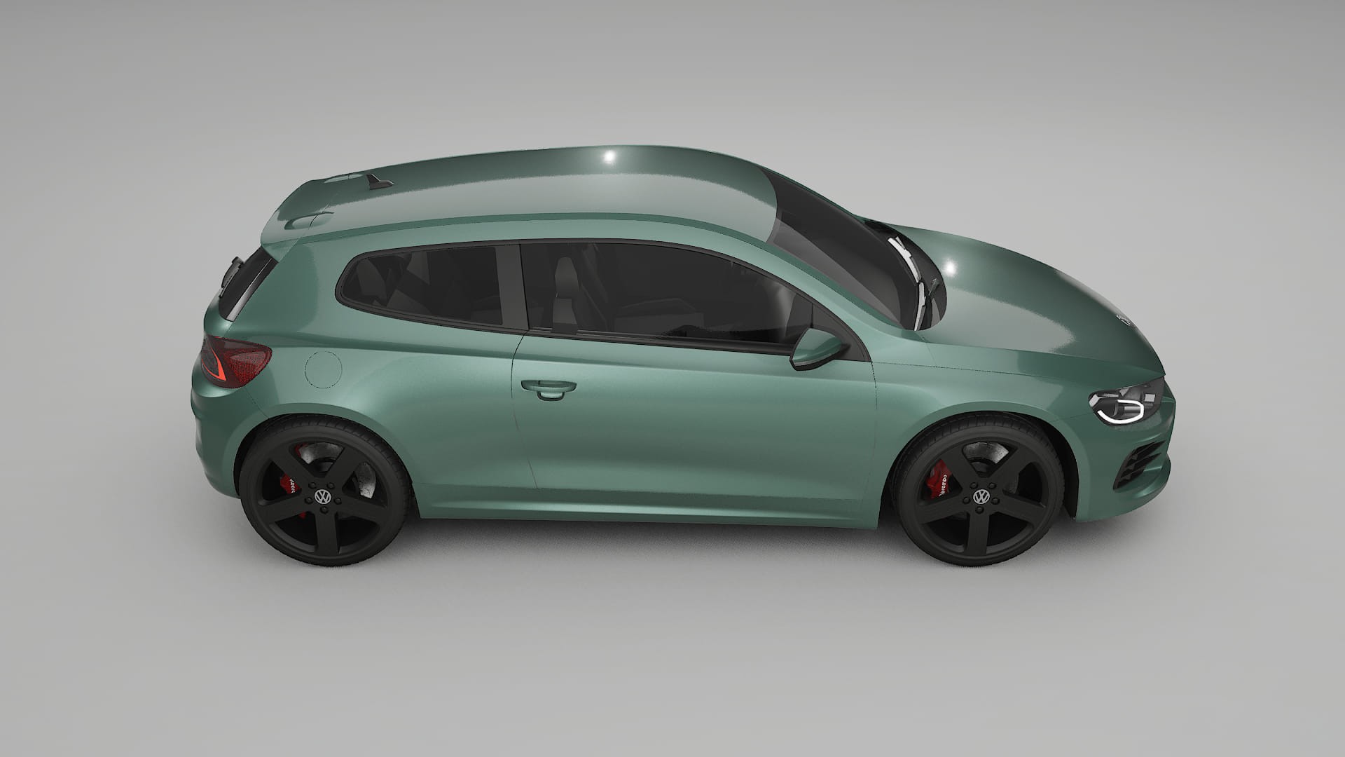 VW Scirocco R III TPU Lackschutzfolie | EVERGREEN Farbwechsel PPF – Komplett-Vorgeschnittener Kit
