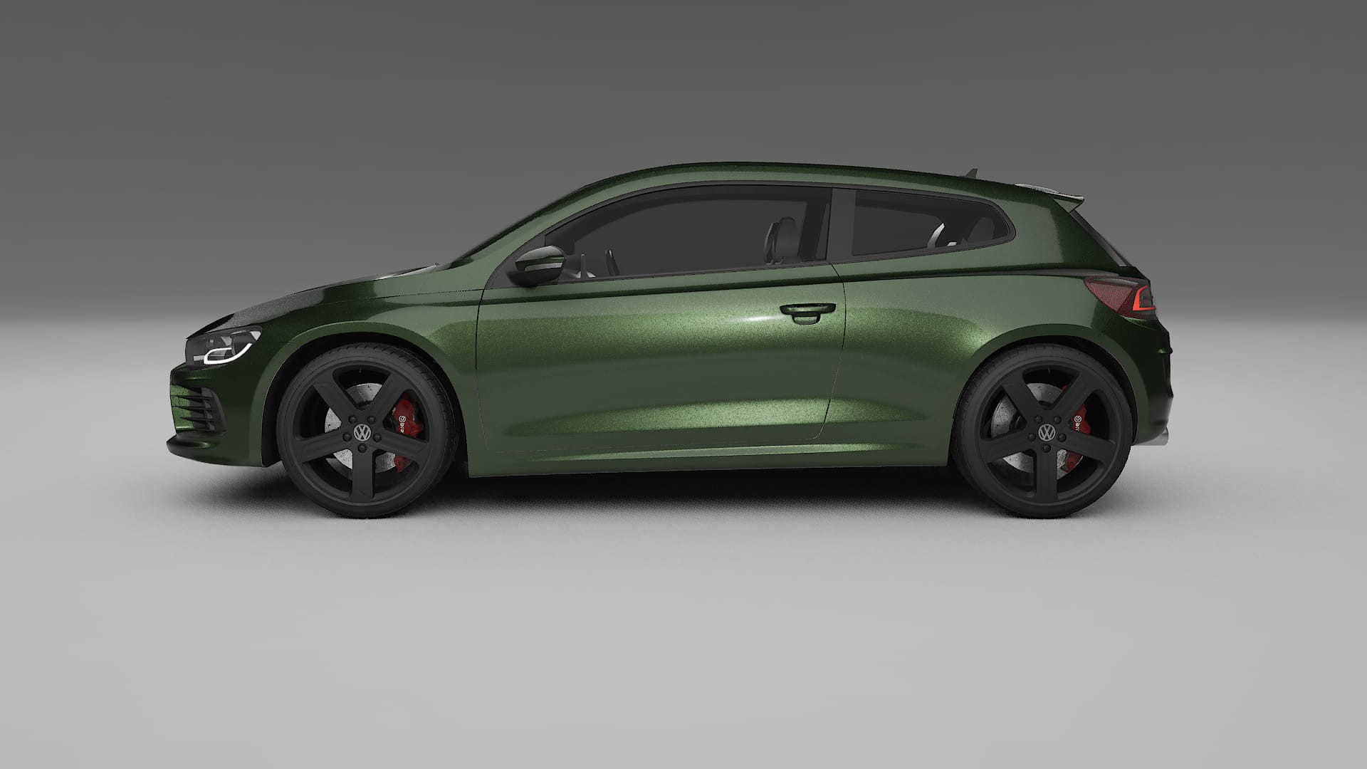 VW Scirocco R III TPU Lackschutzfolie | LAGOON Farbwechsel PPF – Komplett-Vorgeschnittener Kit
