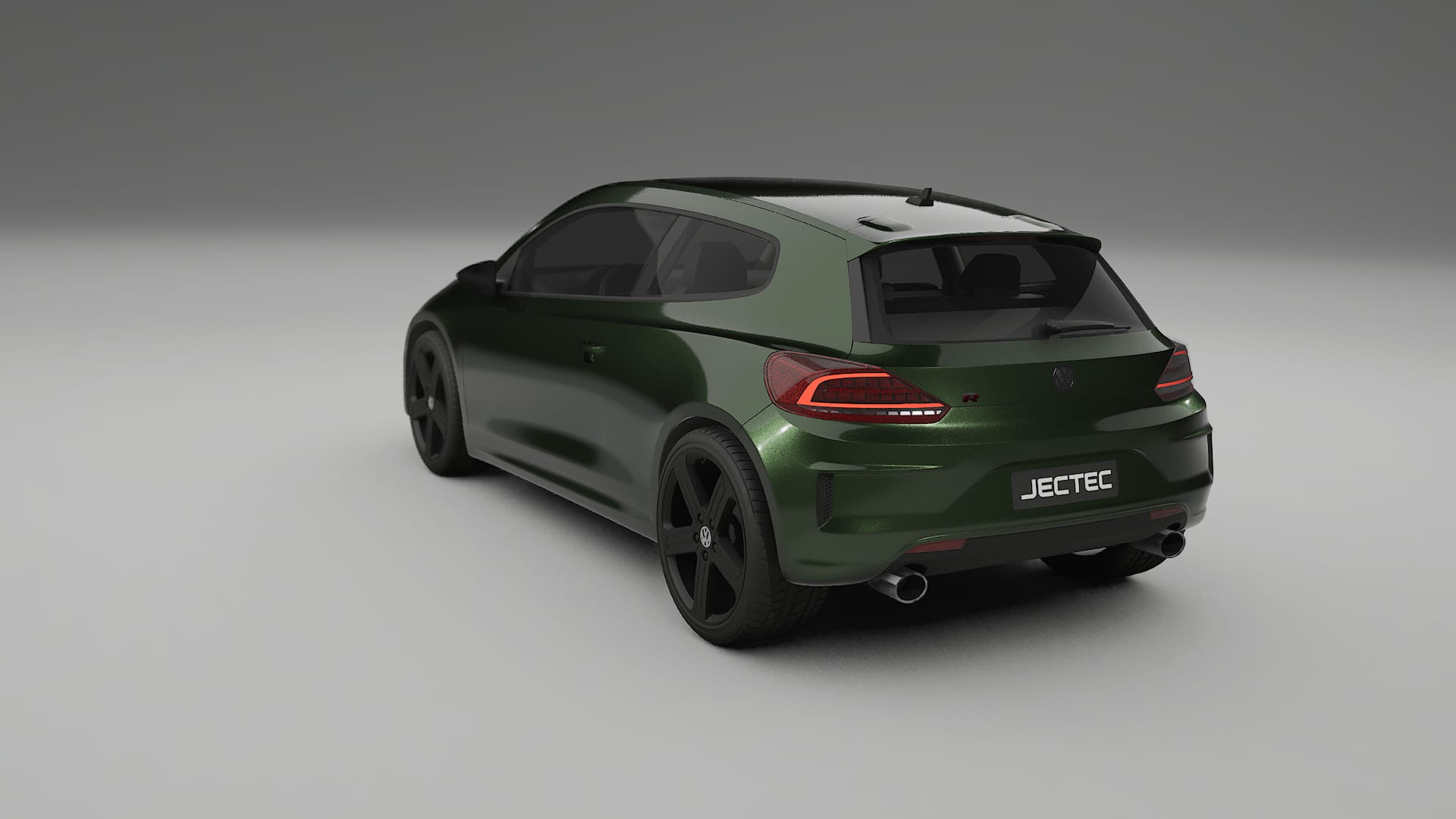 VW Scirocco R III TPU Lackschutzfolie | LAGOON Farbwechsel PPF – Komplett-Vorgeschnittener Kit