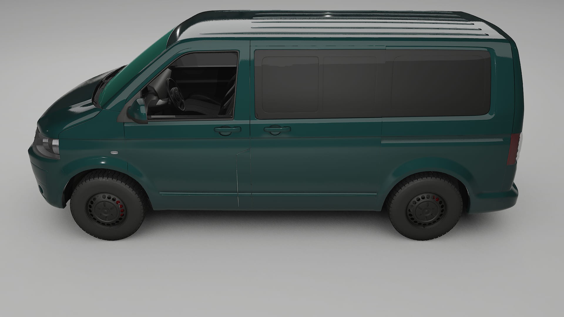 VW Transporter T5 Caravelle TPU Lackschutzfolie | INFERNO Farbwechsel PPF – Komplett-Vorgeschnittener Kit