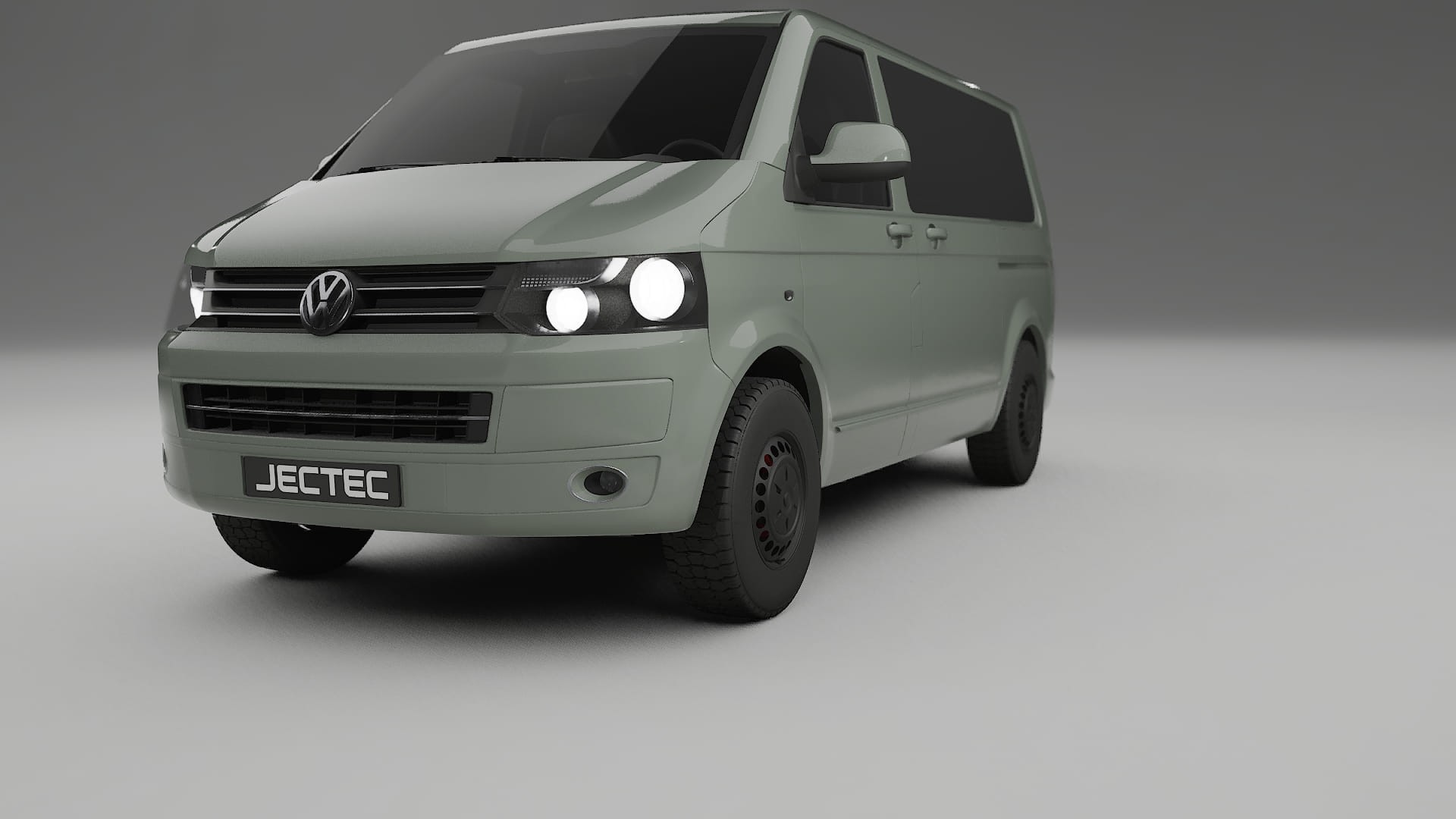 VW Transporter T5 Caravelle TPU Lackschutzfolie | SLATE Farbwechsel PPF – Komplett-Vorgeschnittener Kit