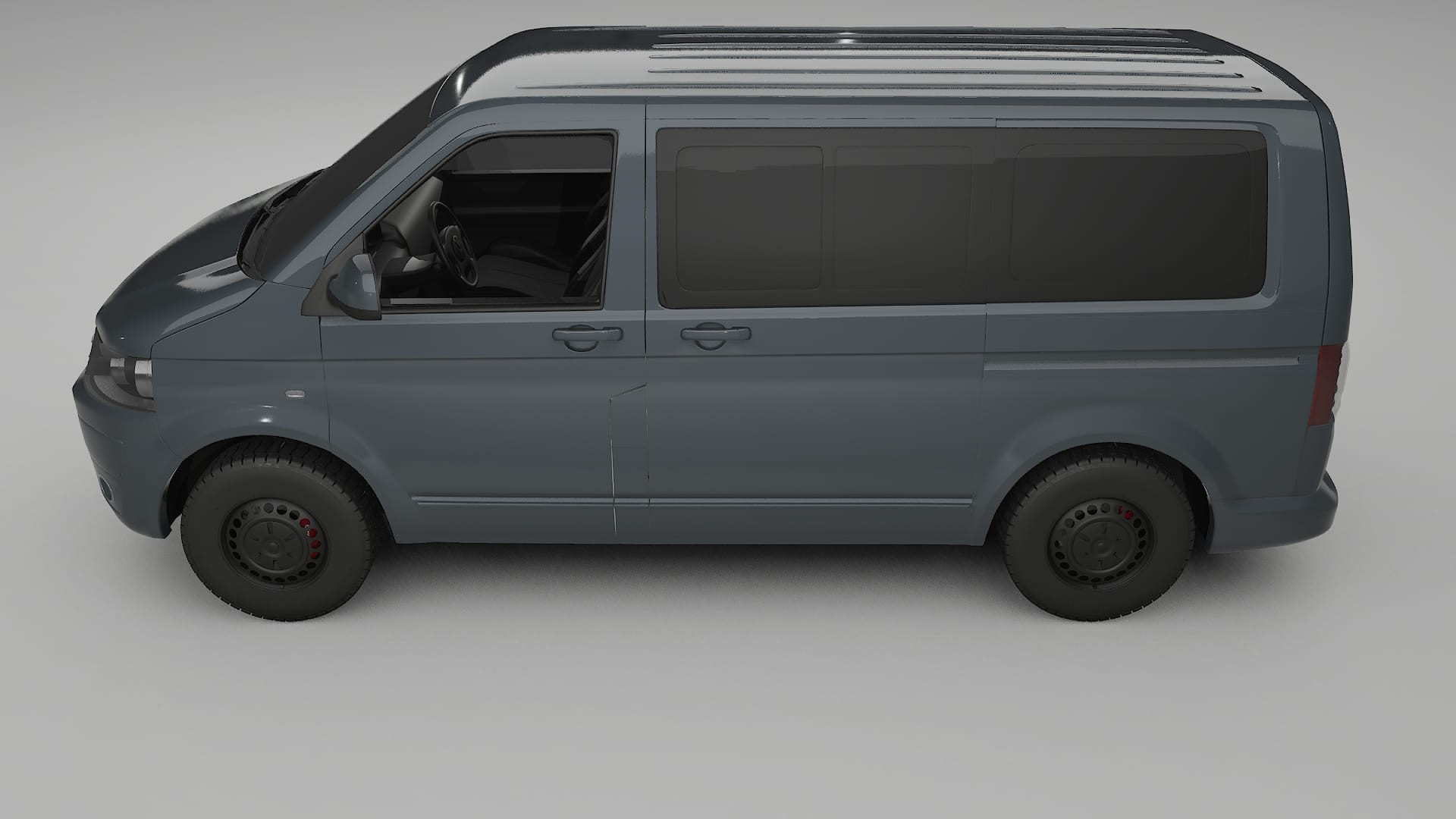 VW Transporter T5 Caravelle TPU Lackschutzfolie | GRANITE Farbwechsel PPF – Komplett-Vorgeschnittener Kit
