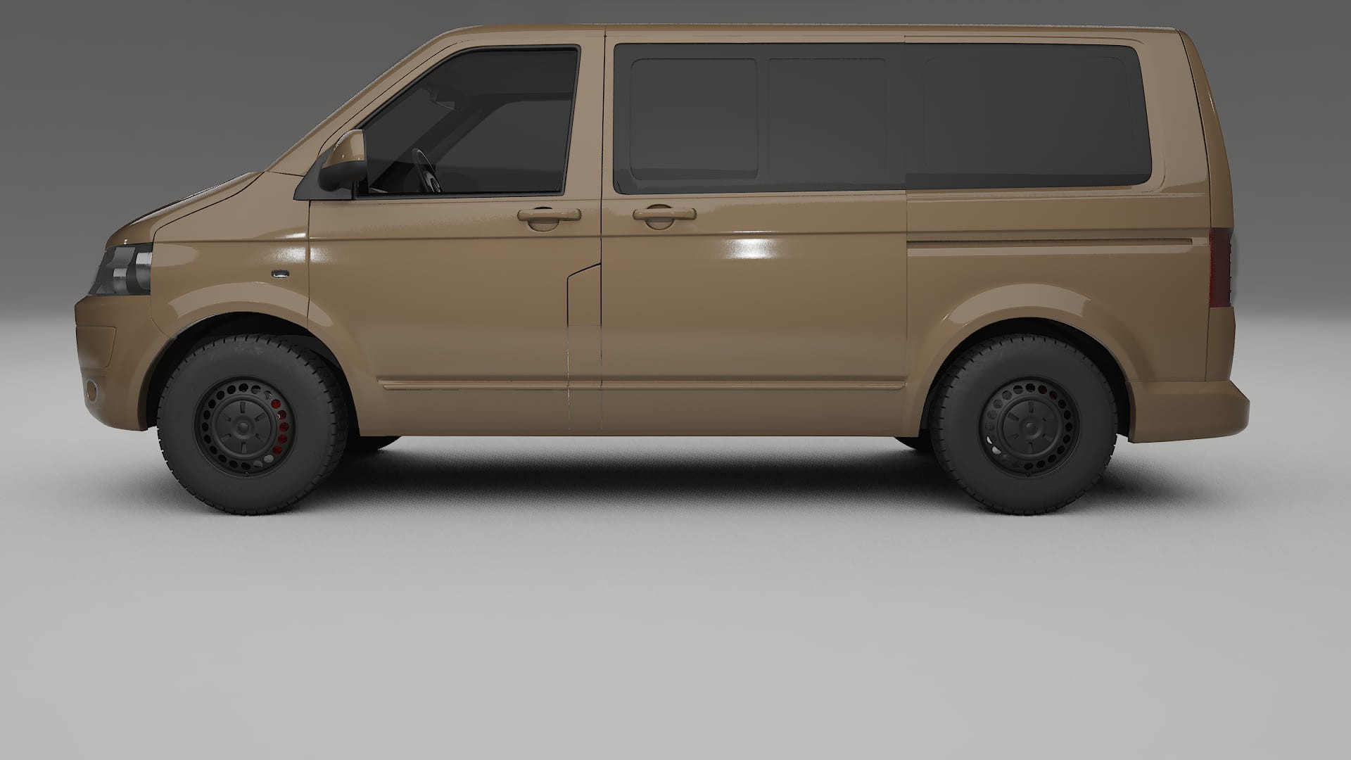 VW Transporter T5 Caravelle TPU Lackschutzfolie | SAHARA Farbwechsel PPF – Komplett-Vorgeschnittener Kit