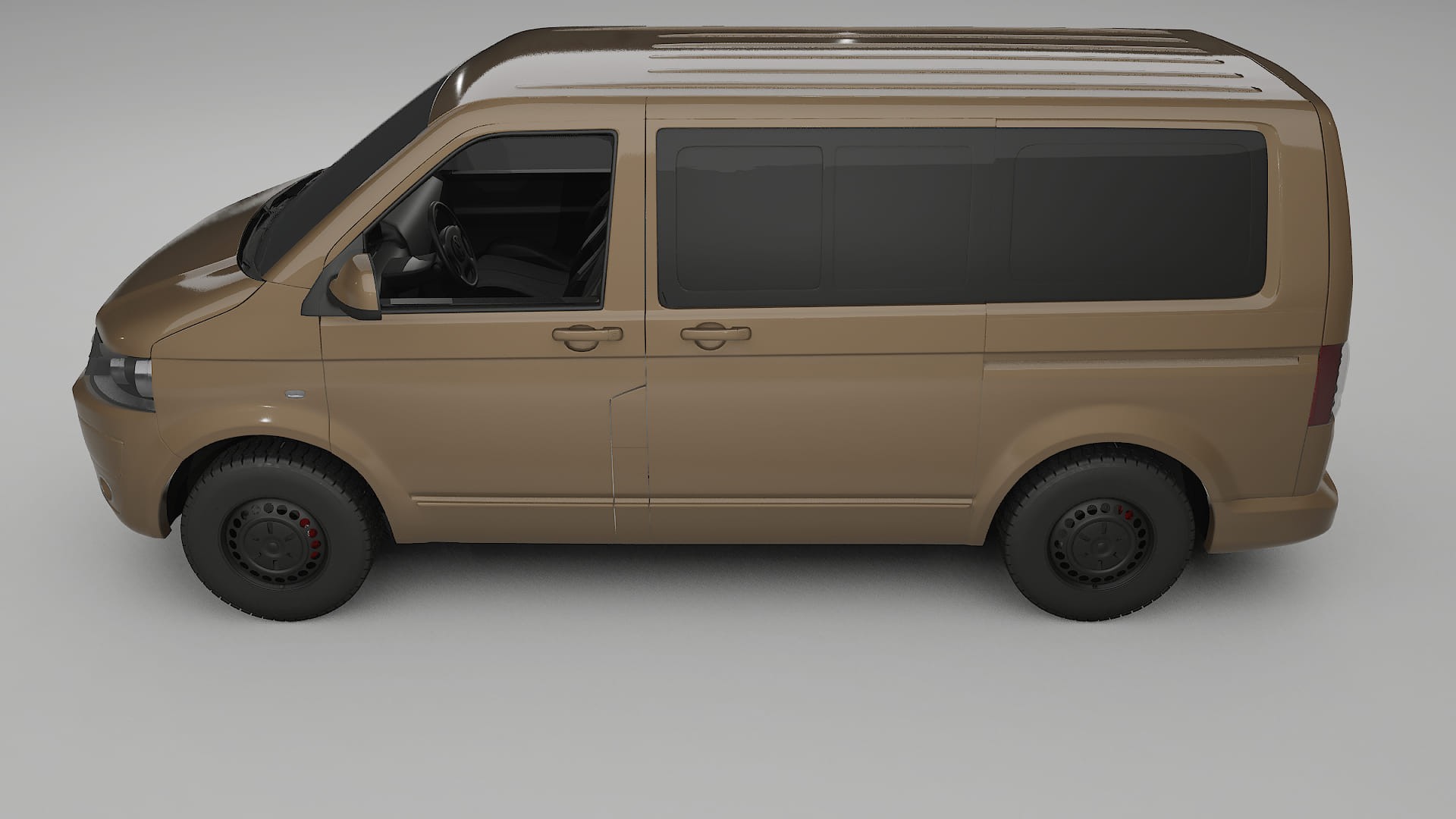 VW Transporter T5 Caravelle TPU Lackschutzfolie | SAHARA Farbwechsel PPF – Komplett-Vorgeschnittener Kit