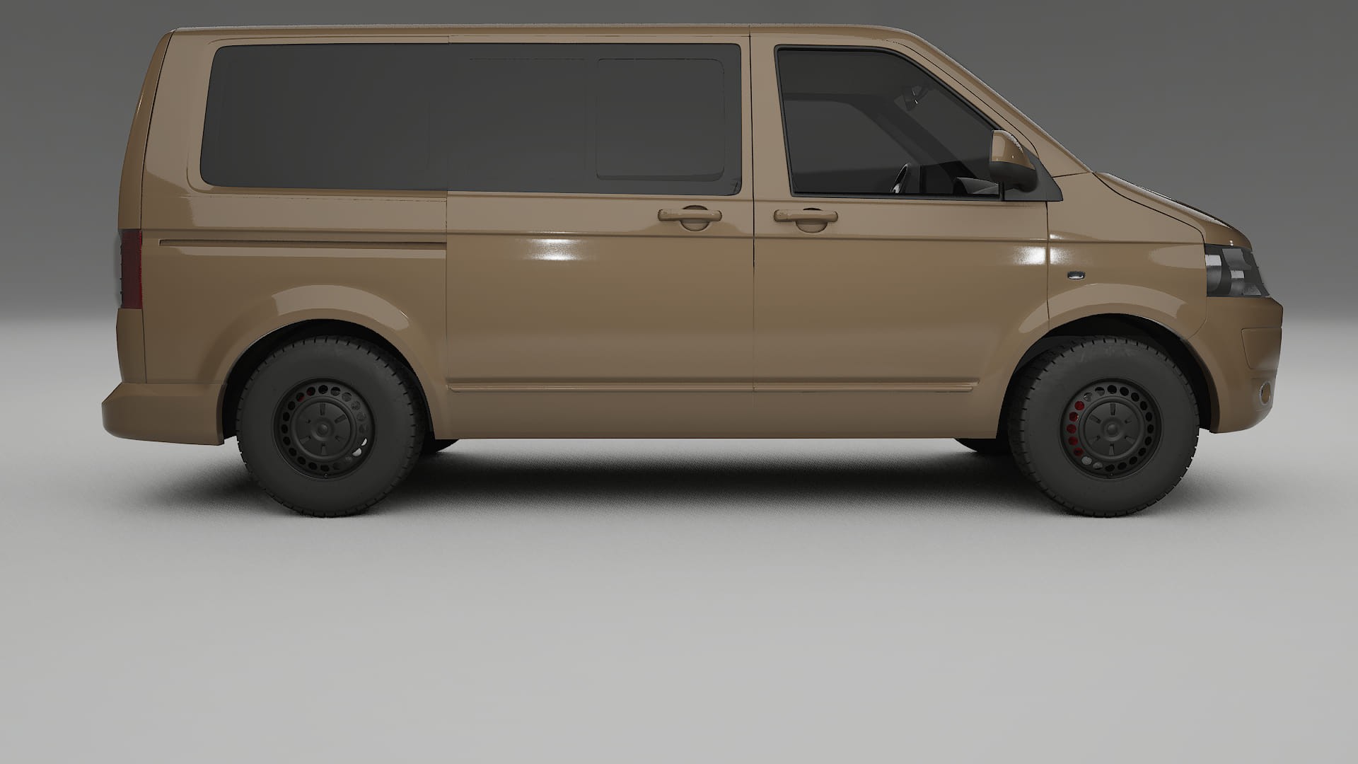 VW Transporter T5 Caravelle TPU Lackschutzfolie | SAHARA Farbwechsel PPF – Komplett-Vorgeschnittener Kit