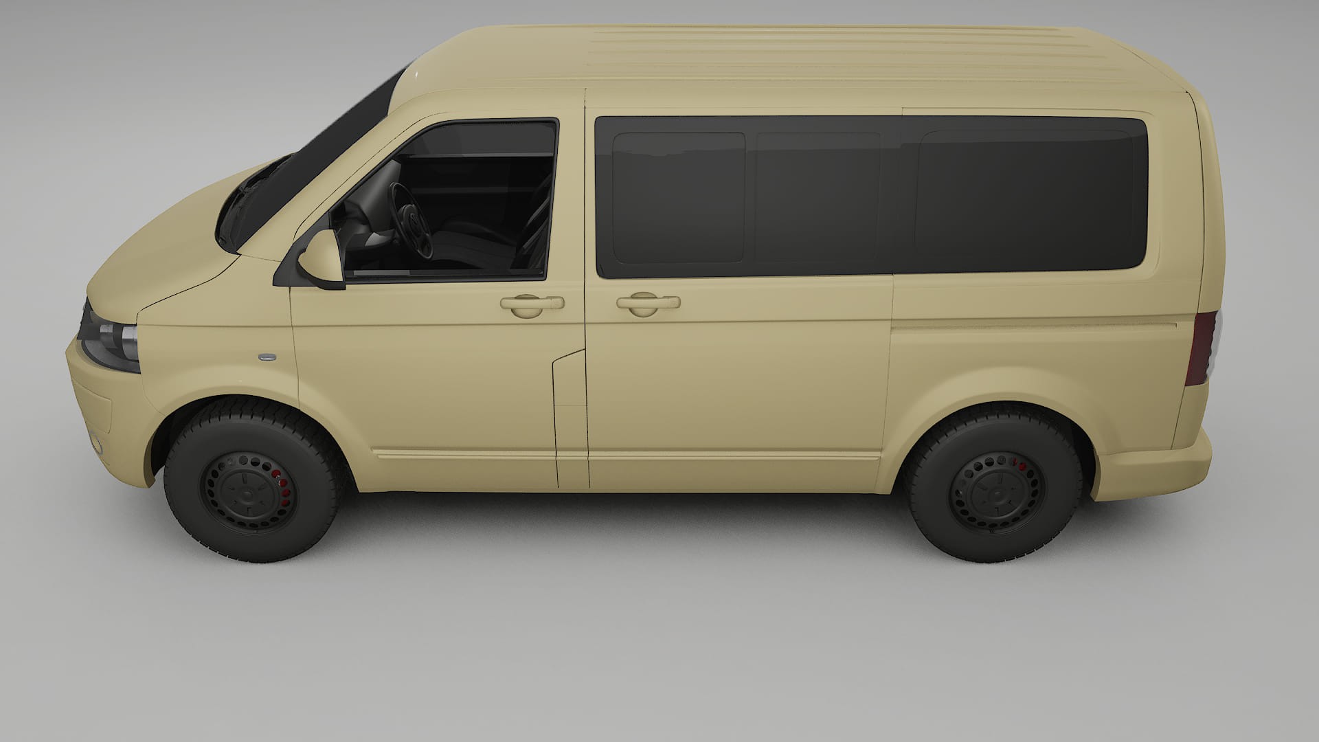 VW Transporter T5 Caravelle TPU Lackschutzfolie | SAND Farbwechsel PPF – Komplett-Vorgeschnittener Kit
