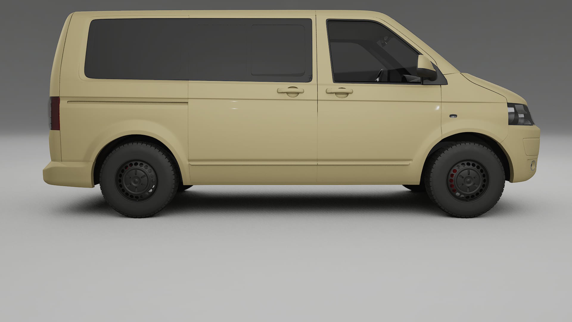 VW Transporter T5 Caravelle TPU Lackschutzfolie | SAND Farbwechsel PPF – Komplett-Vorgeschnittener Kit