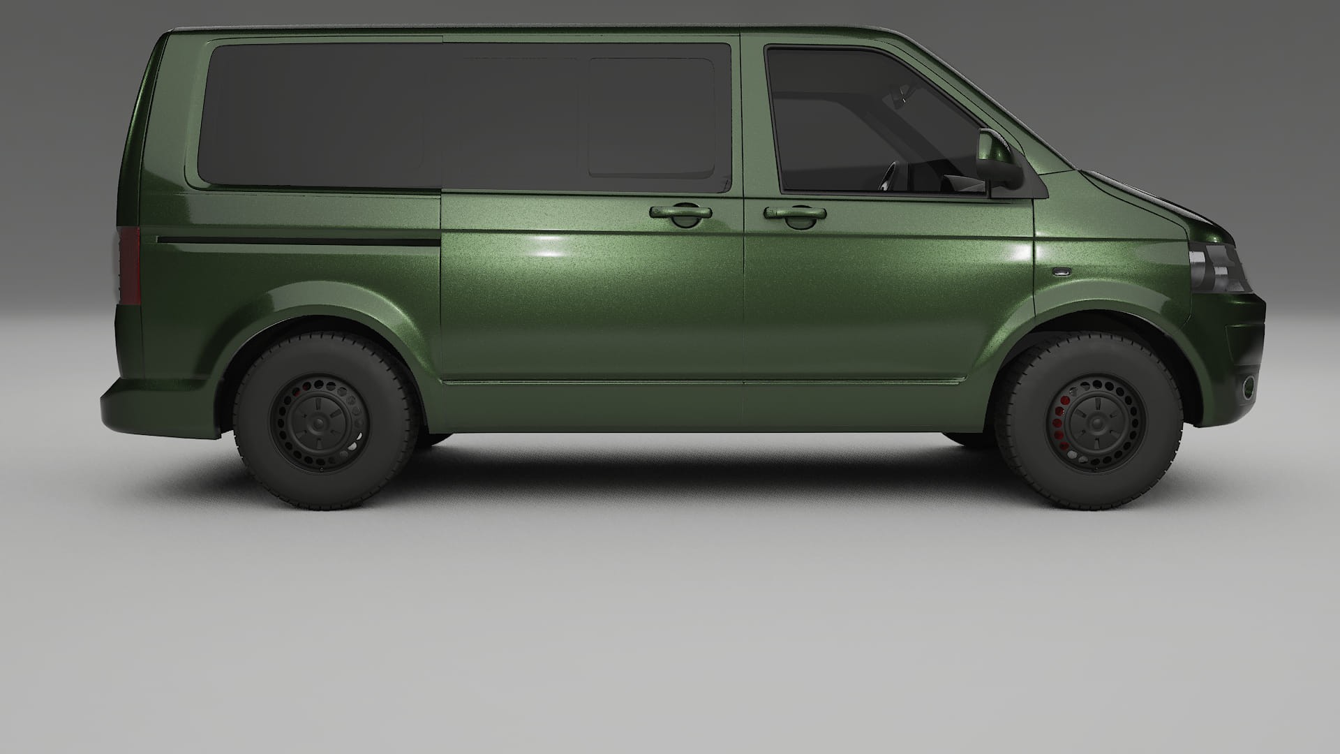 VW Transporter T5 Caravelle TPU Lackschutzfolie | LAGOON Farbwechsel PPF – Komplett-Vorgeschnittener Kit