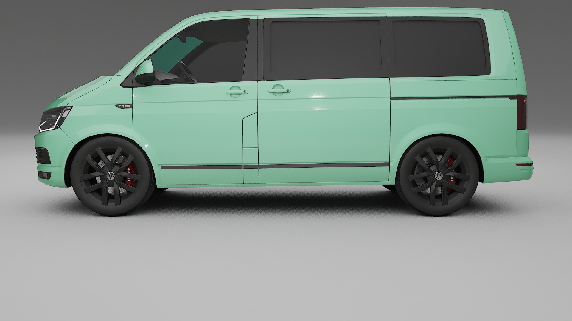 VW Transporter T6 Multivan TPU Lackschutzfolie | DUSTY Farbwechsel PPF – Komplett-Vorgeschnittener Kit
