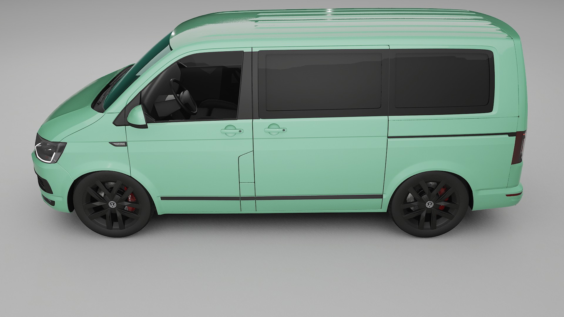 VW Transporter T6 Multivan TPU Lackschutzfolie | DUSTY Farbwechsel PPF – Komplett-Vorgeschnittener Kit