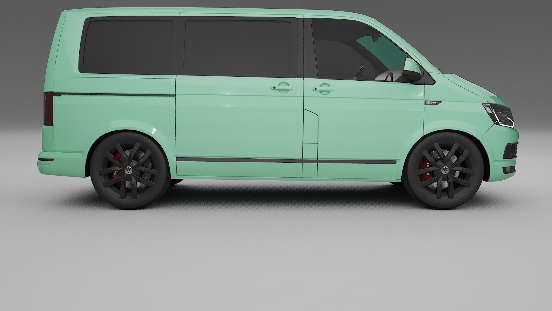 VW Transporter T6 Multivan TPU Lackschutzfolie | DUSTY Farbwechsel PPF – Komplett-Vorgeschnittener Kit