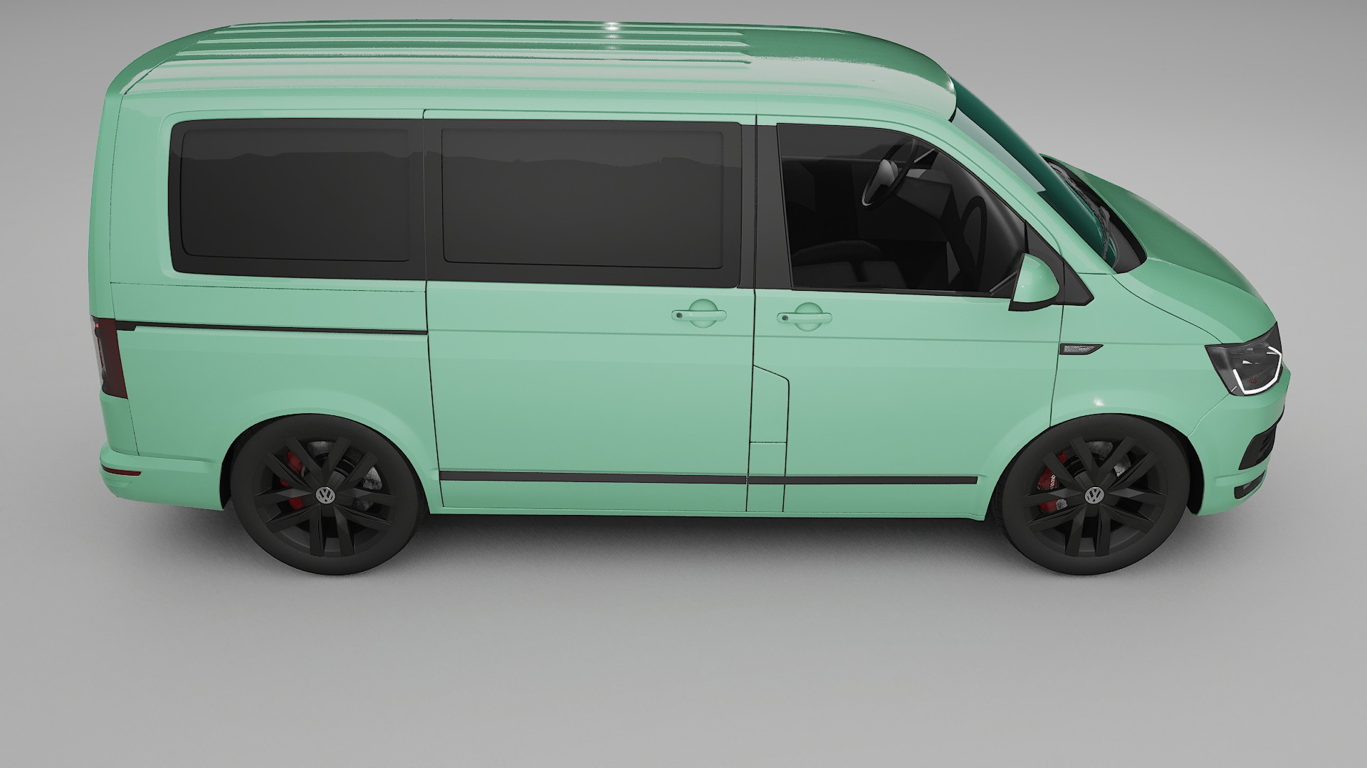 VW Transporter T6 Multivan TPU Lackschutzfolie | DUSTY Farbwechsel PPF – Komplett-Vorgeschnittener Kit