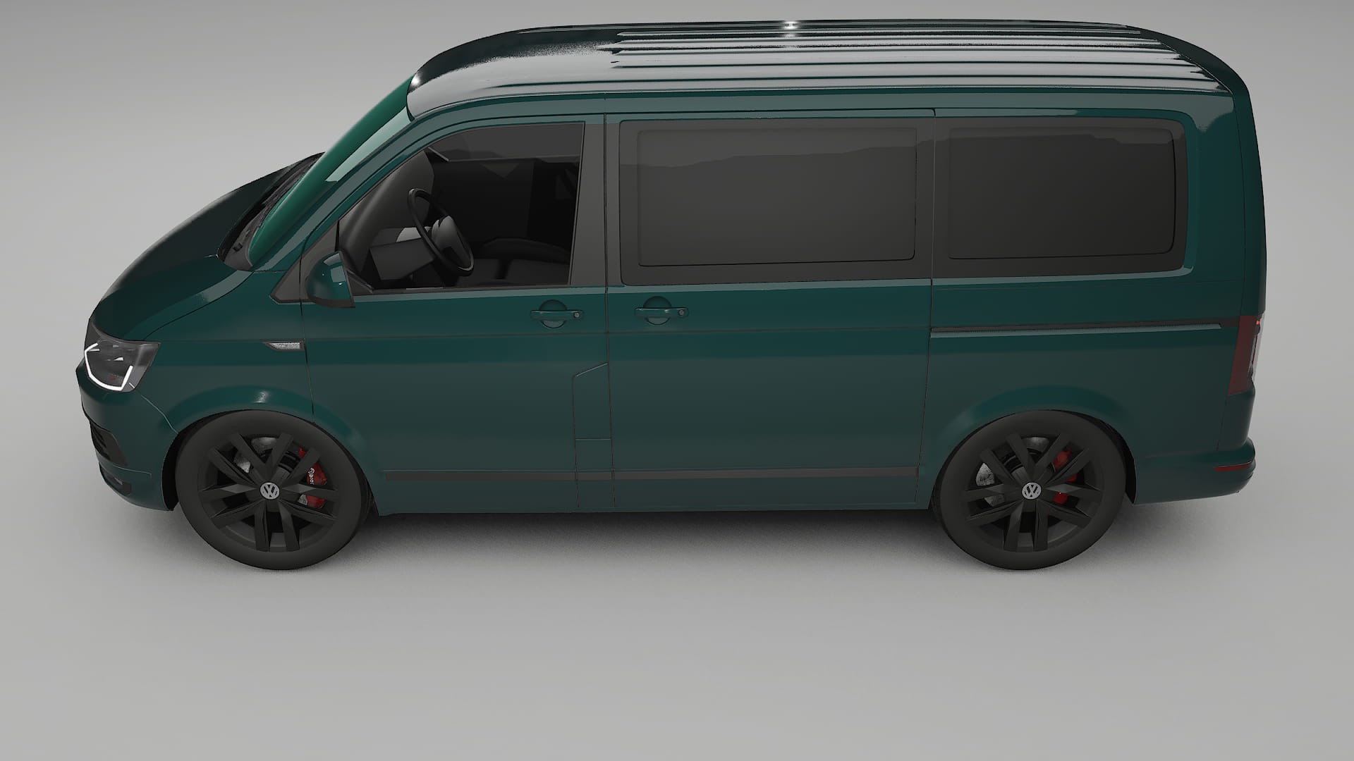 VW Transporter T6 Multivan TPU Lackschutzfolie | INFERNO Farbwechsel PPF – Komplett-Vorgeschnittener Kit