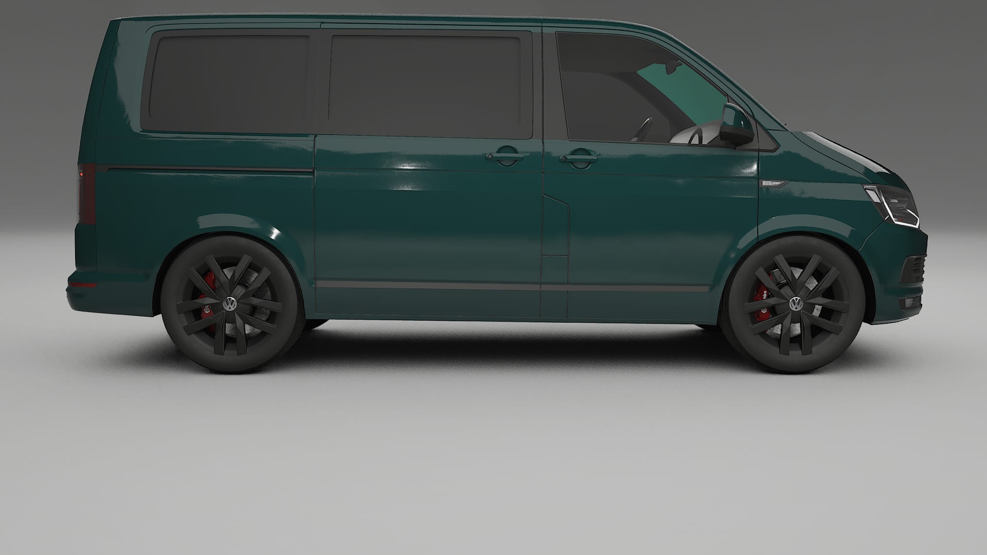 VW Transporter T6 Multivan TPU Lackschutzfolie | INFERNO Farbwechsel PPF – Komplett-Vorgeschnittener Kit