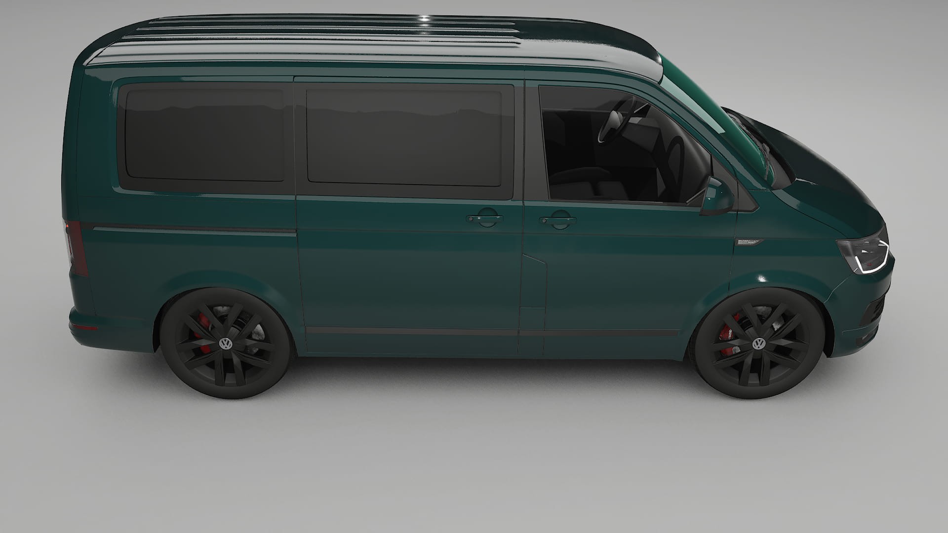 VW Transporter T6 Multivan TPU Lackschutzfolie | INFERNO Farbwechsel PPF – Komplett-Vorgeschnittener Kit