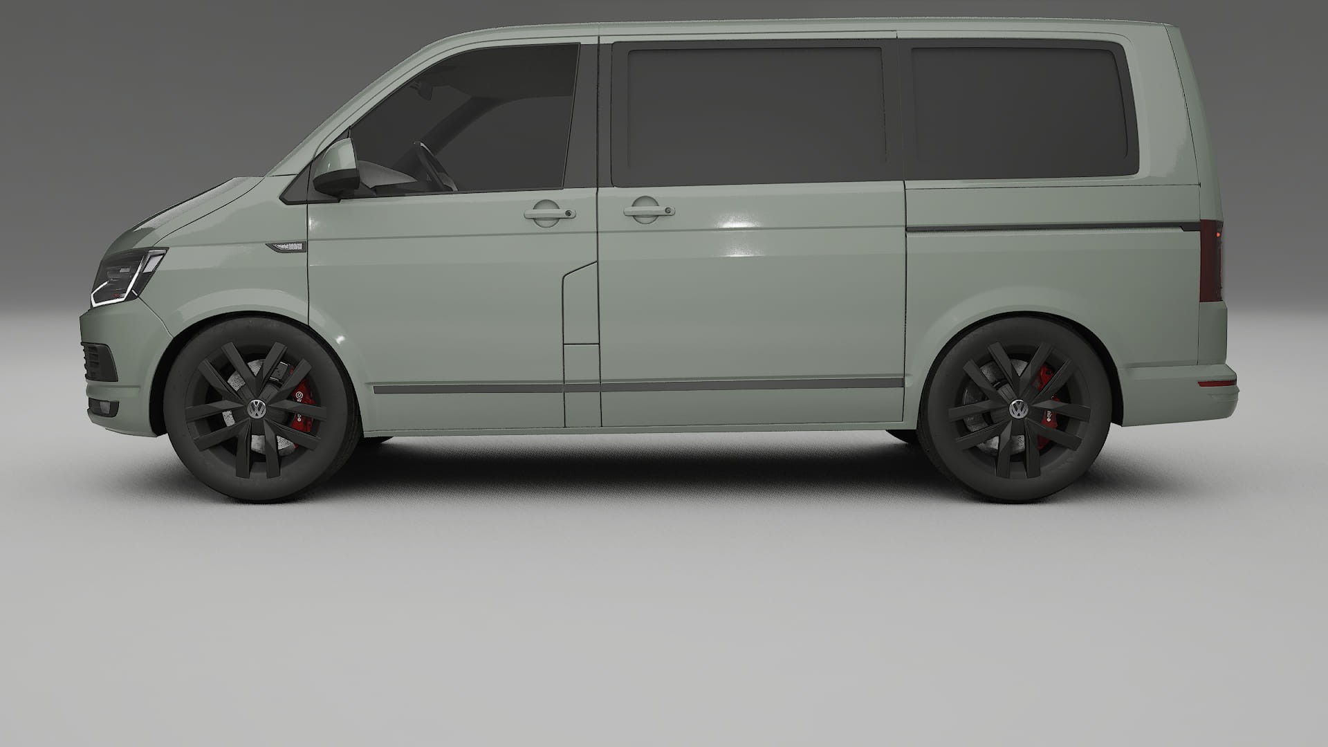 VW Transporter T6 Multivan TPU Lackschutzfolie | SLATE Farbwechsel PPF – Komplett-Vorgeschnittener Kit