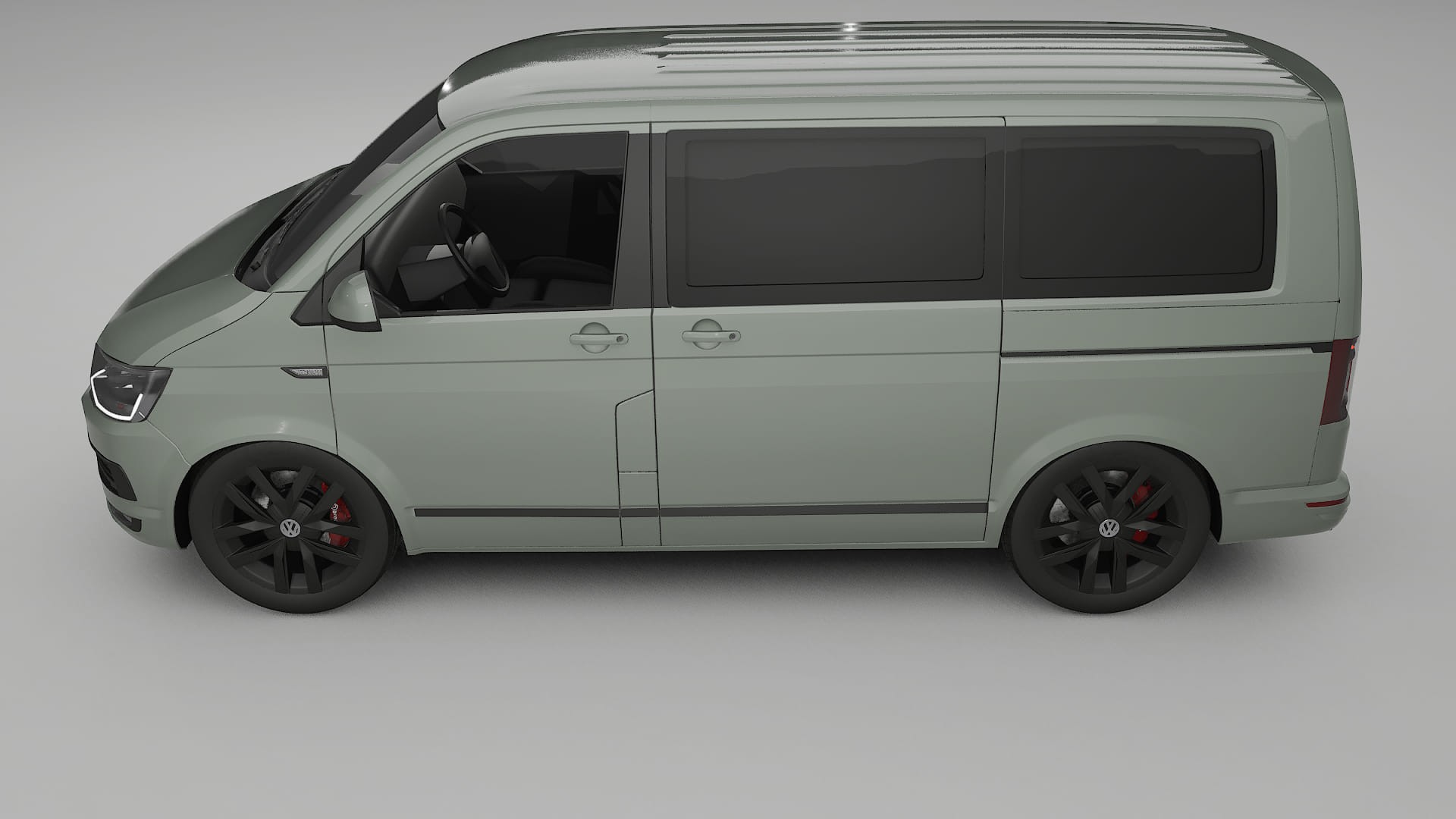 VW Transporter T6 Multivan TPU Lackschutzfolie | SLATE Farbwechsel PPF – Komplett-Vorgeschnittener Kit