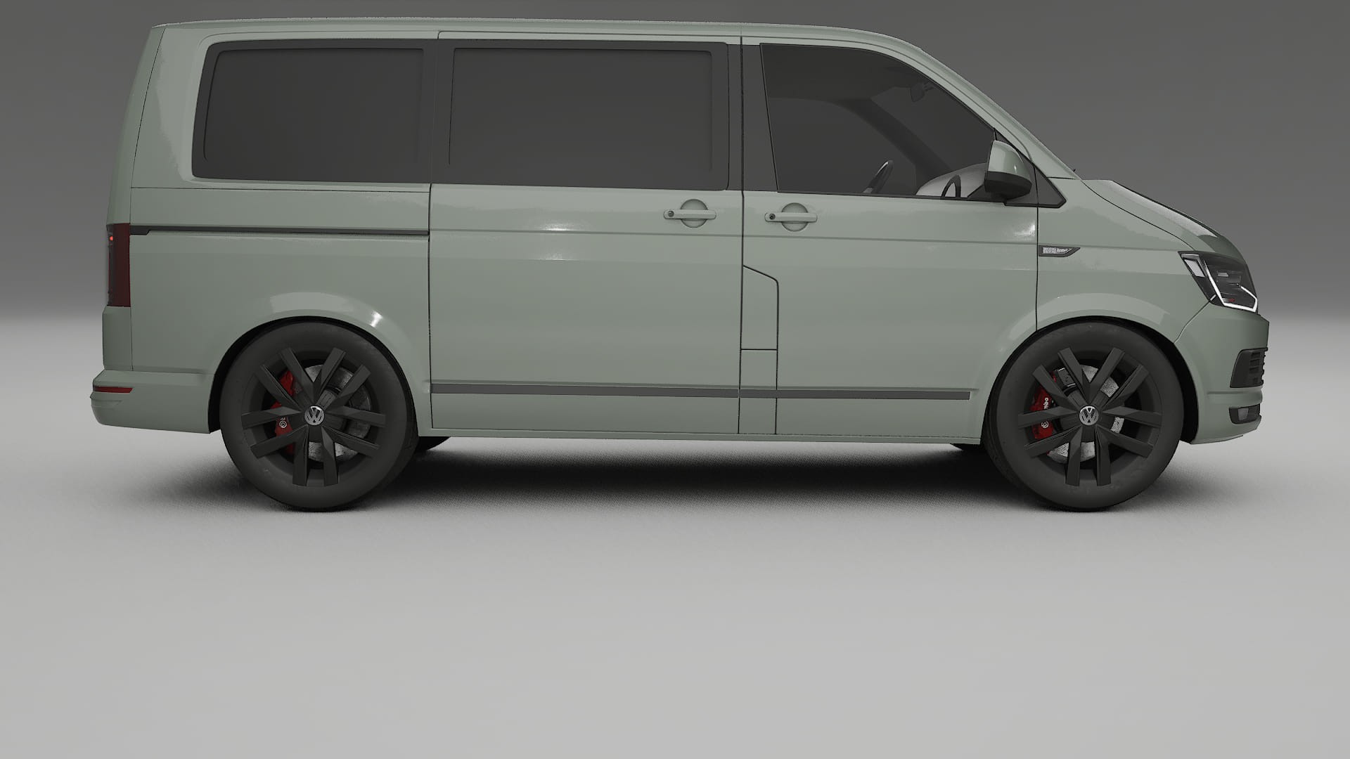 VW Transporter T6 Multivan TPU Lackschutzfolie | SLATE Farbwechsel PPF – Komplett-Vorgeschnittener Kit
