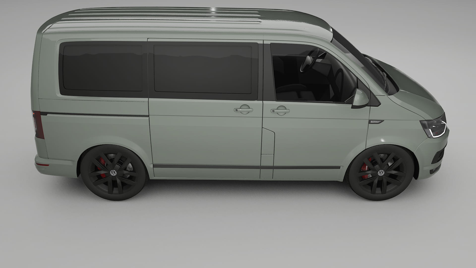 VW Transporter T6 Multivan TPU Lackschutzfolie | SLATE Farbwechsel PPF – Komplett-Vorgeschnittener Kit