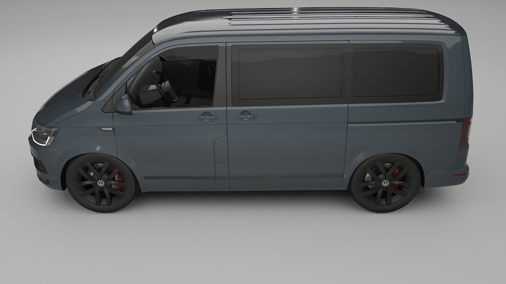 VW Transporter T6 Multivan TPU Lackschutzfolie | GRANITE Farbwechsel PPF – Komplett-Vorgeschnittener Kit