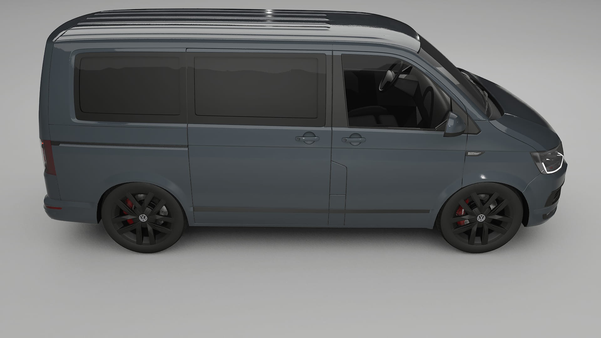 VW Transporter T6 Multivan TPU Lackschutzfolie | GRANITE Farbwechsel PPF – Komplett-Vorgeschnittener Kit