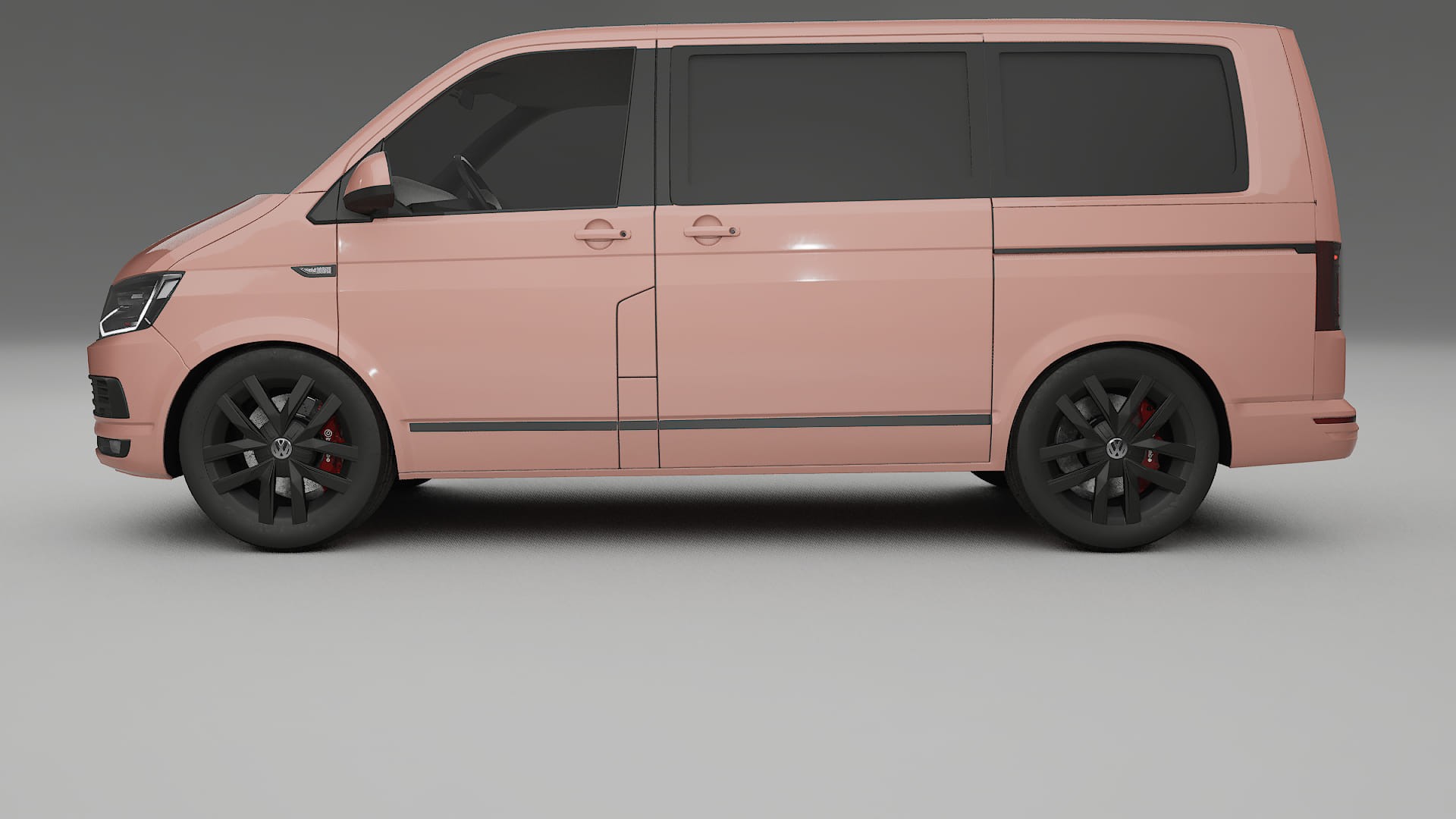VW Transporter T6 Multivan TPU Lackschutzfolie | BLUSH Farbwechsel PPF – Komplett-Vorgeschnittener Kit
