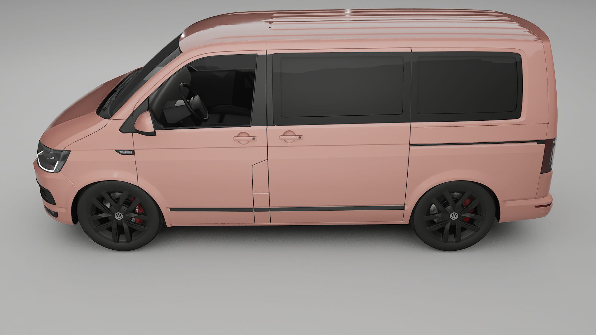 VW Transporter T6 Multivan TPU Lackschutzfolie | BLUSH Farbwechsel PPF – Komplett-Vorgeschnittener Kit