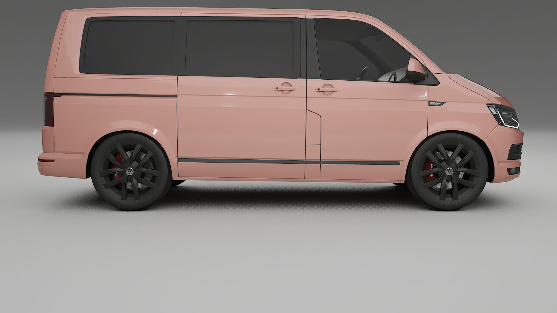 VW Transporter T6 Multivan TPU Lackschutzfolie | BLUSH Farbwechsel PPF – Komplett-Vorgeschnittener Kit