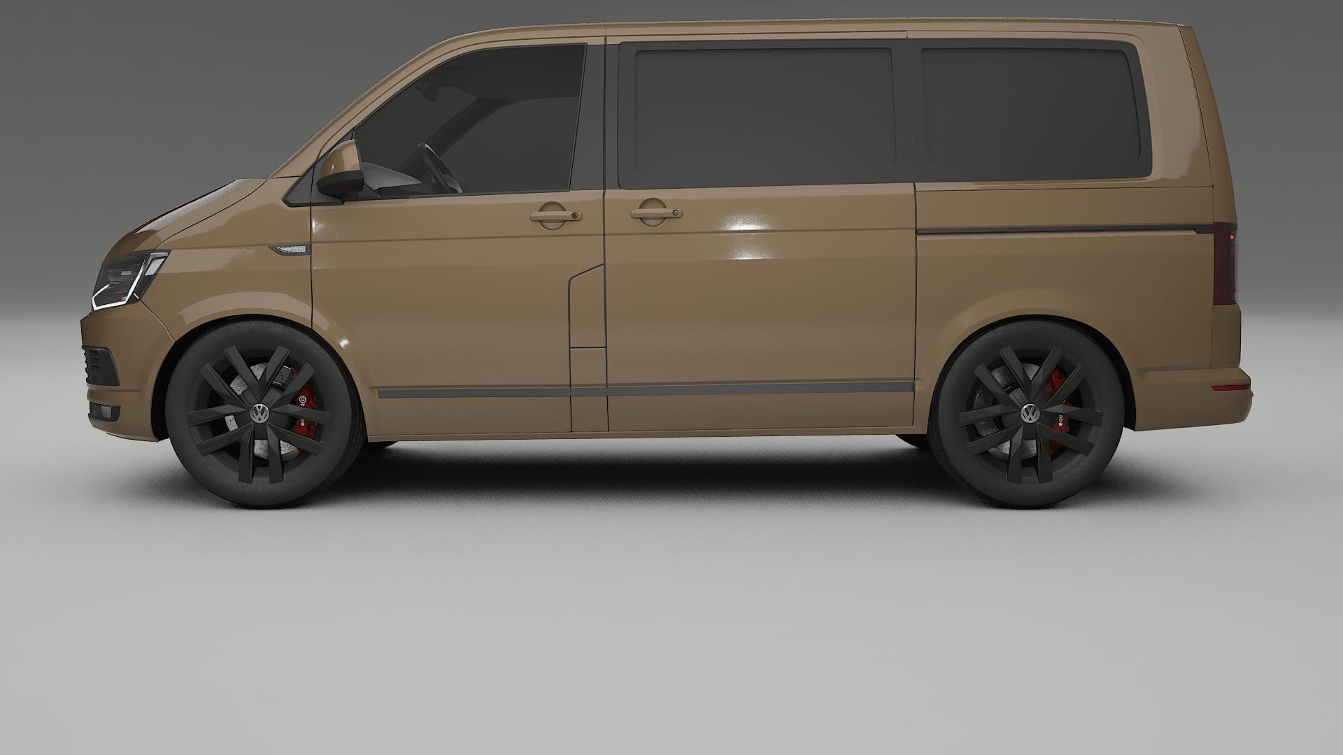 VW Transporter T6 Multivan TPU Lackschutzfolie | SAHARA Farbwechsel PPF – Komplett-Vorgeschnittener Kit