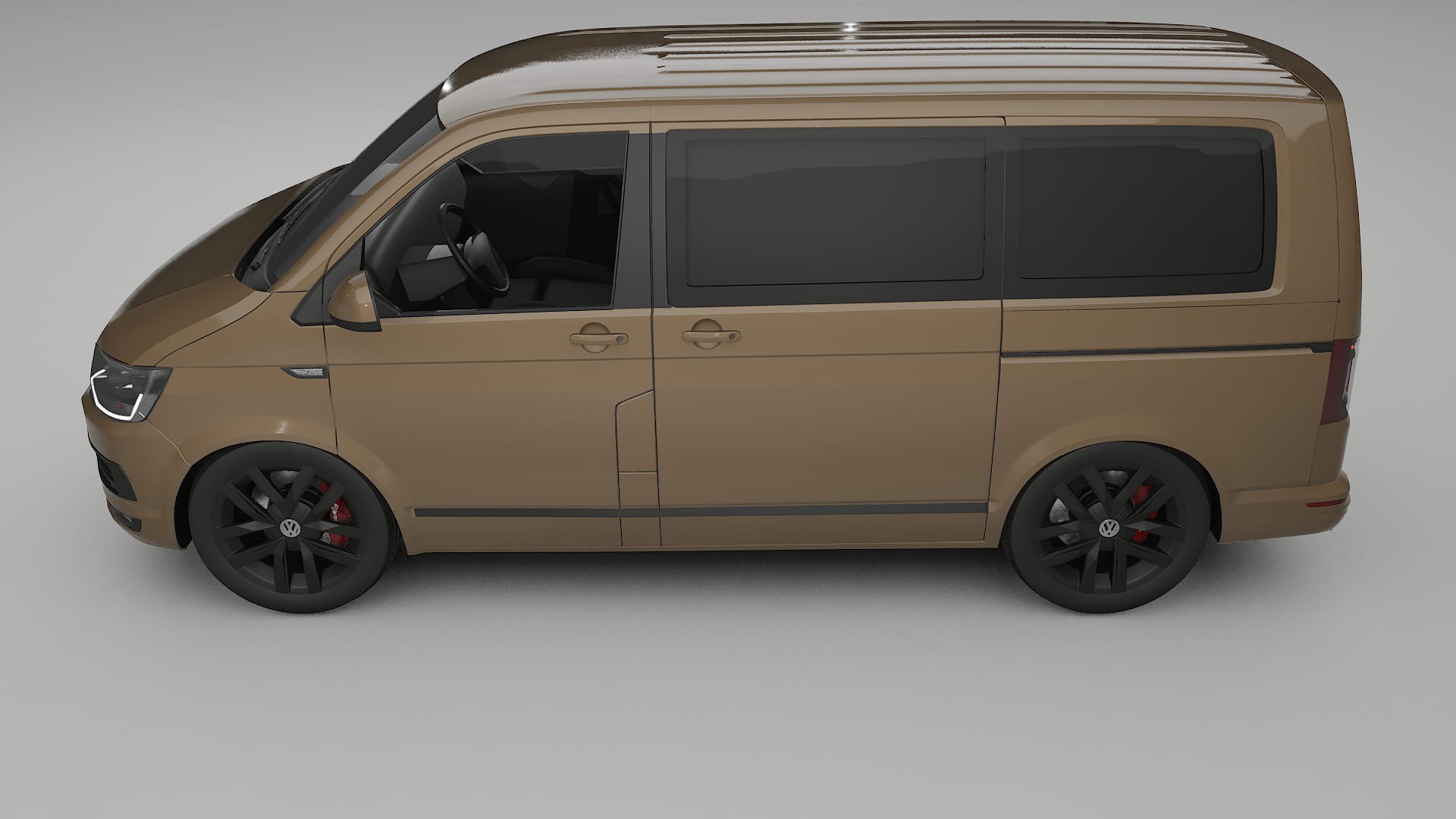 VW Transporter T6 Multivan TPU Lackschutzfolie | SAHARA Farbwechsel PPF – Komplett-Vorgeschnittener Kit