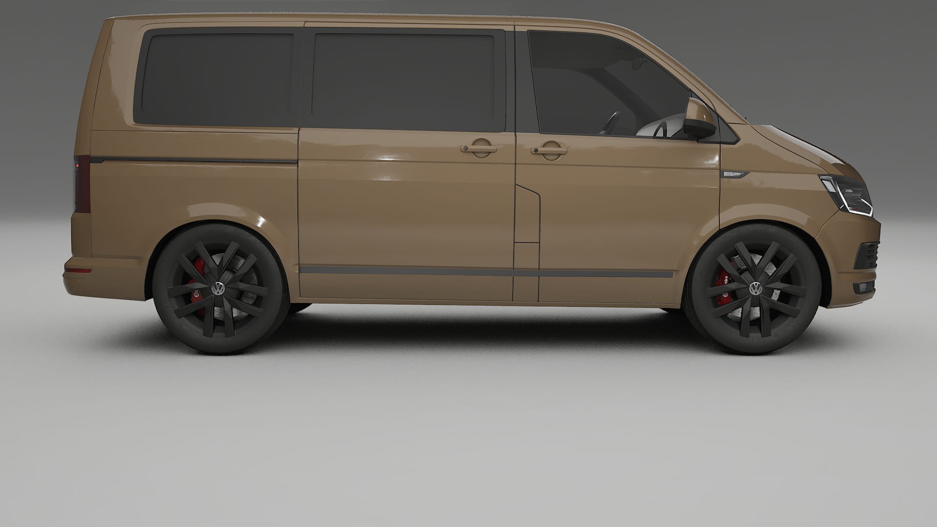 VW Transporter T6 Multivan TPU Lackschutzfolie | SAHARA Farbwechsel PPF – Komplett-Vorgeschnittener Kit