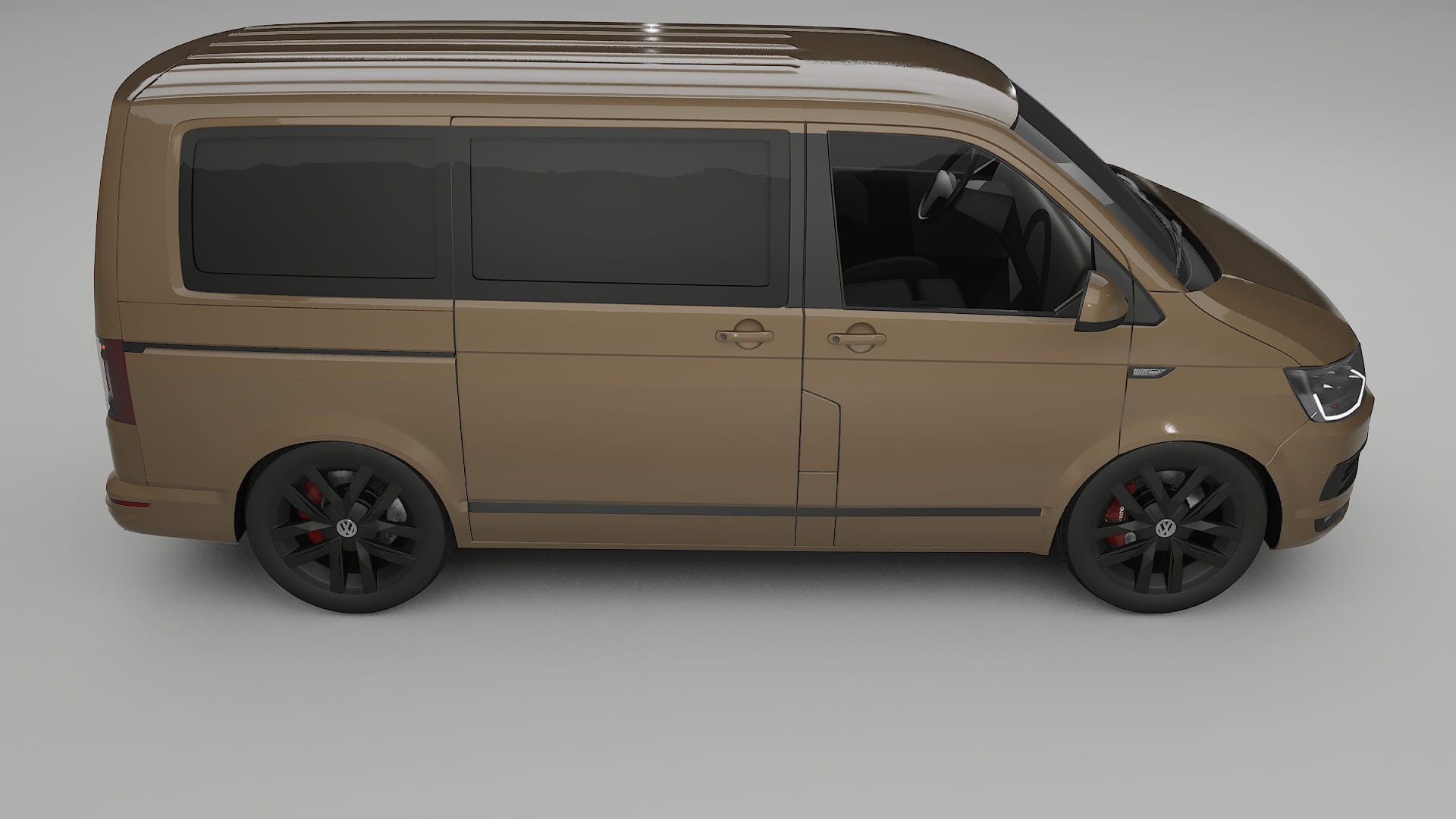 VW Transporter T6 Multivan TPU Lackschutzfolie | SAHARA Farbwechsel PPF – Komplett-Vorgeschnittener Kit