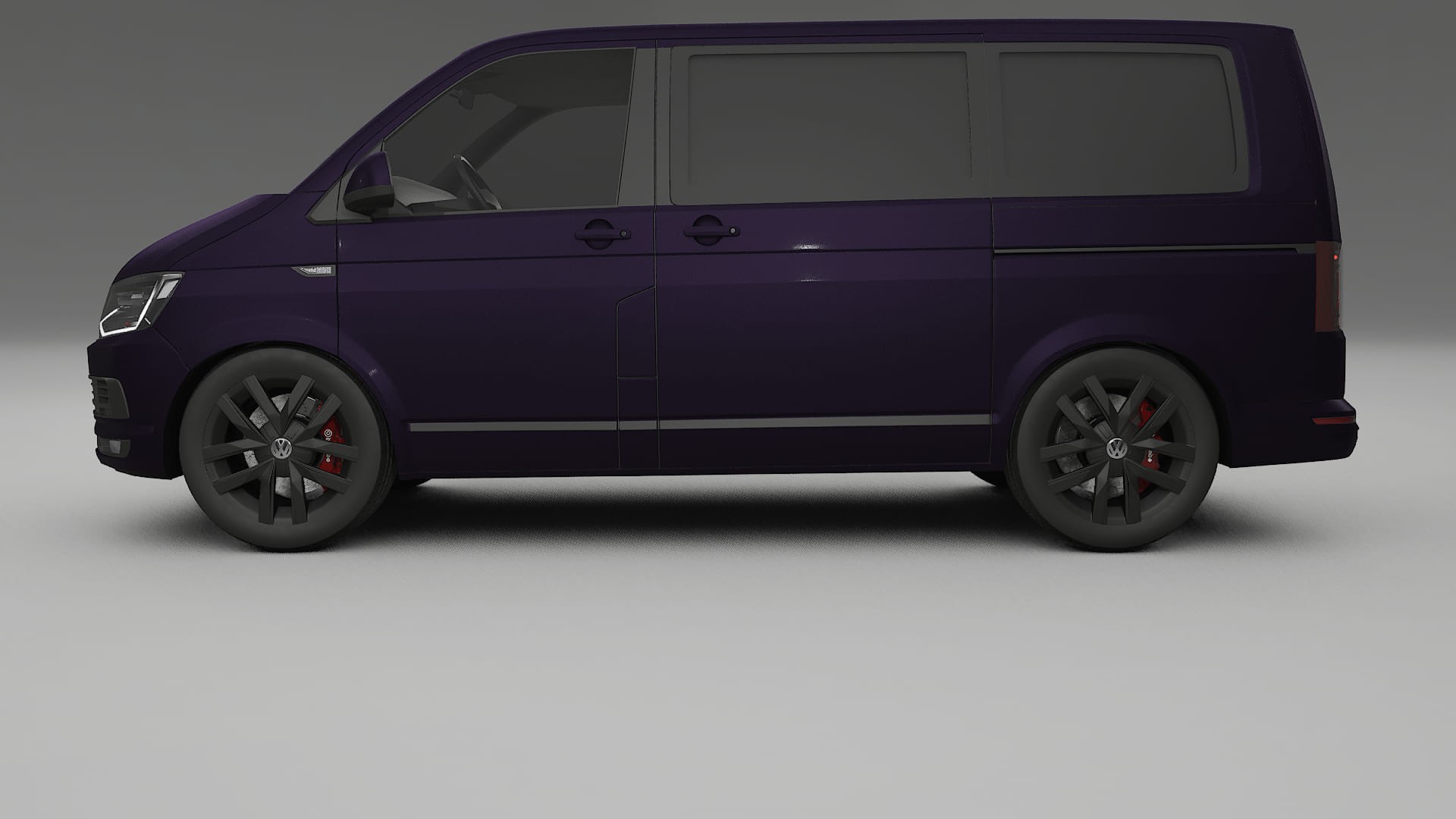 VW Transporter T6 Multivan TPU Lackschutzfolie | VIOLET Farbwechsel PPF – Komplett-Vorgeschnittener Kit