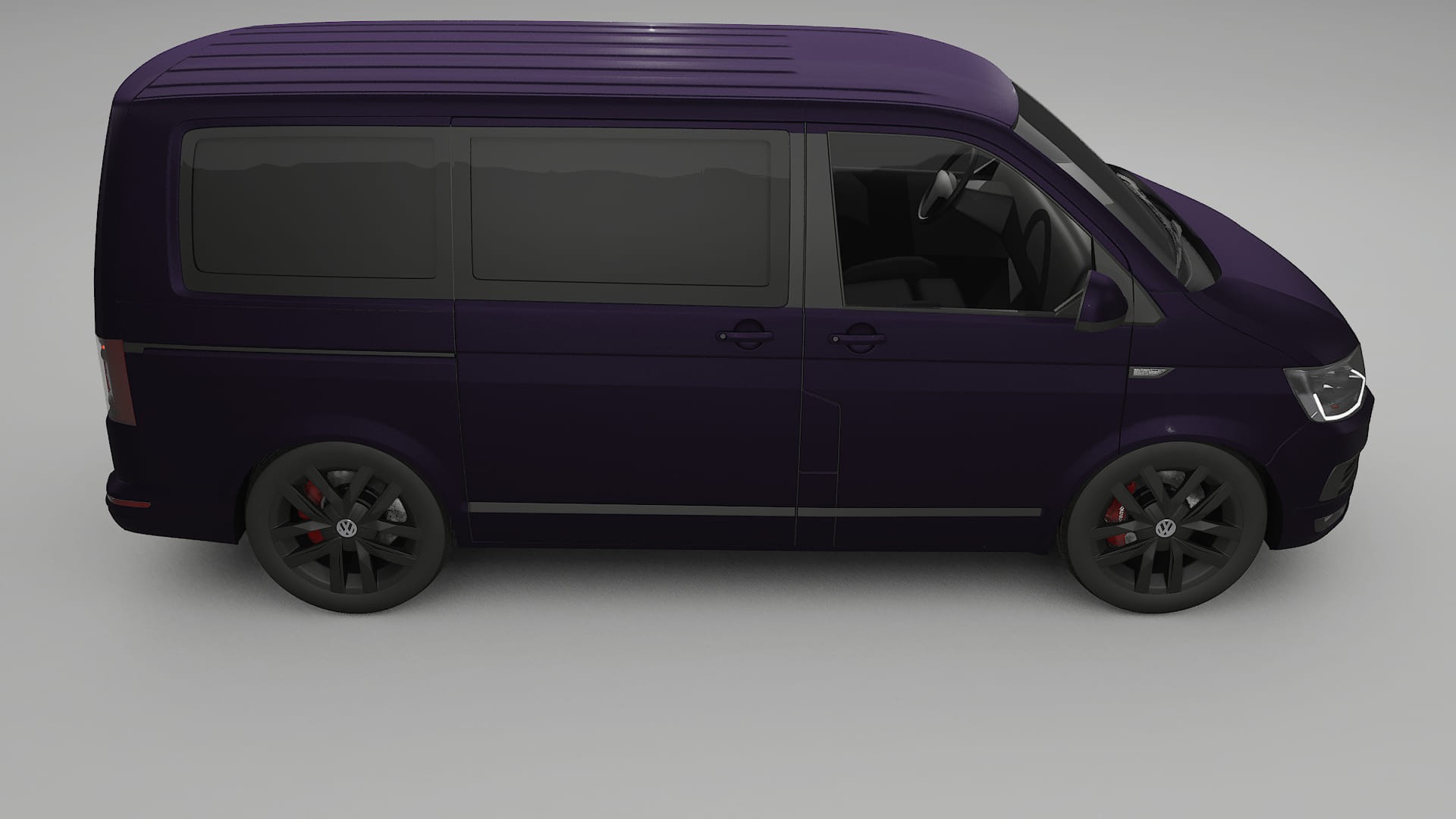 VW Transporter T6 Multivan TPU Lackschutzfolie | VIOLET Farbwechsel PPF – Komplett-Vorgeschnittener Kit