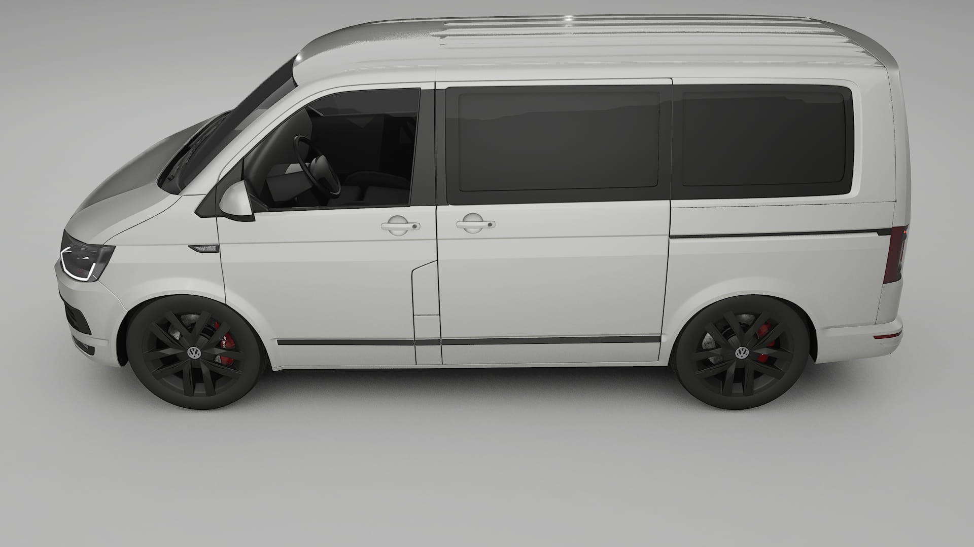 VW Transporter T6 Multivan TPU Lackschutzfolie | PEARL Farbwechsel PPF – Komplett-Vorgeschnittener Kit