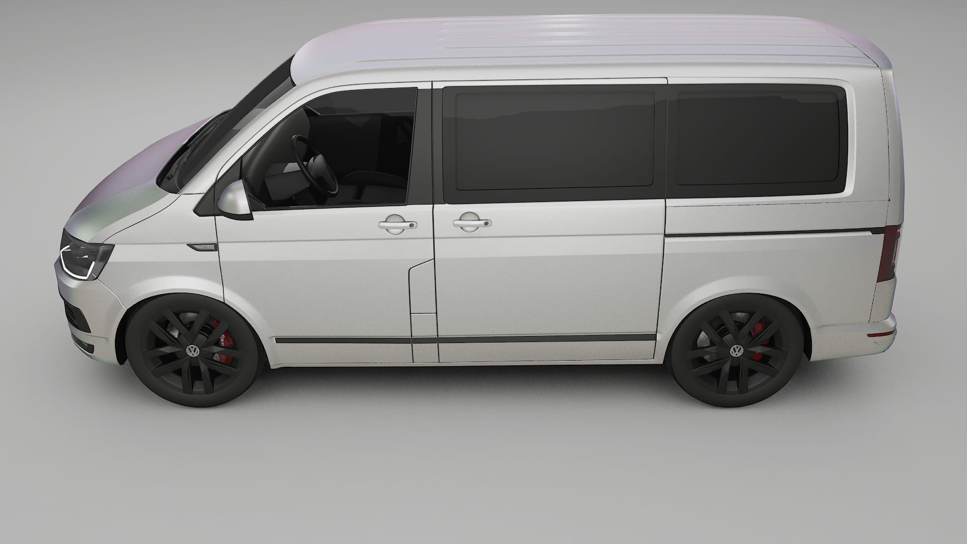 VW Transporter T6 Multivan TPU Lackschutzfolie | NEBULA Farbwechsel PPF – Komplett-Vorgeschnittener Kit