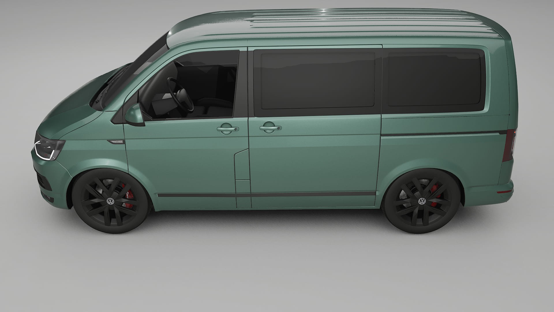 VW Transporter T6 Multivan TPU Lackschutzfolie | EVERGREEN Farbwechsel PPF – Komplett-Vorgeschnittener Kit