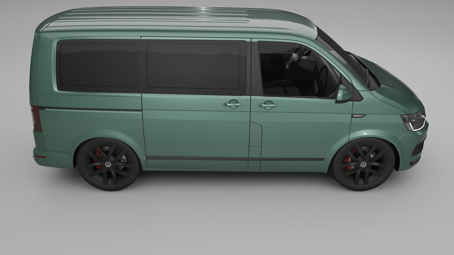 VW Transporter T6 Multivan TPU Lackschutzfolie | EVERGREEN Farbwechsel PPF – Komplett-Vorgeschnittener Kit