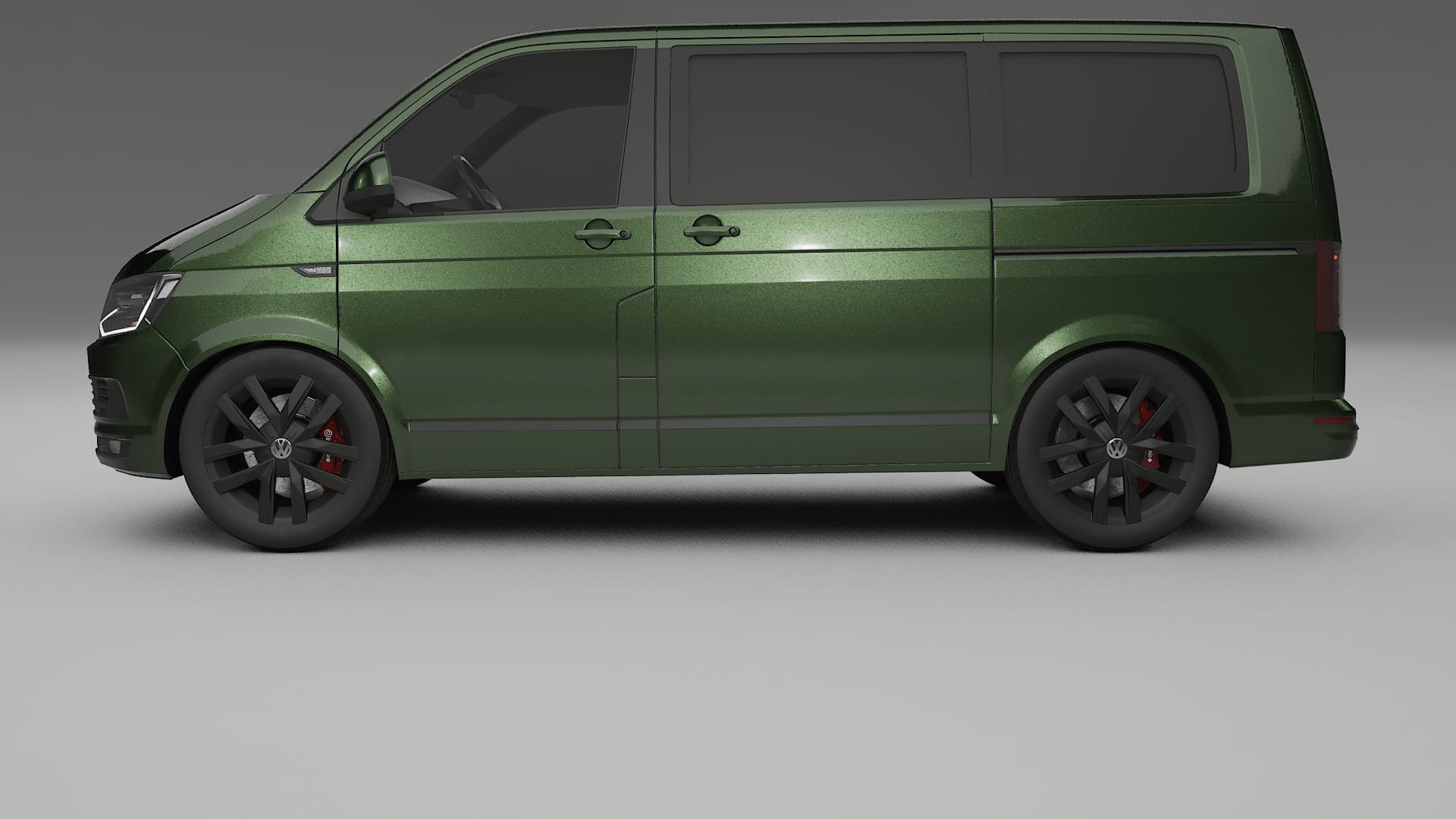 VW Transporter T6 Multivan TPU Lackschutzfolie | LAGOON Farbwechsel PPF – Komplett-Vorgeschnittener Kit