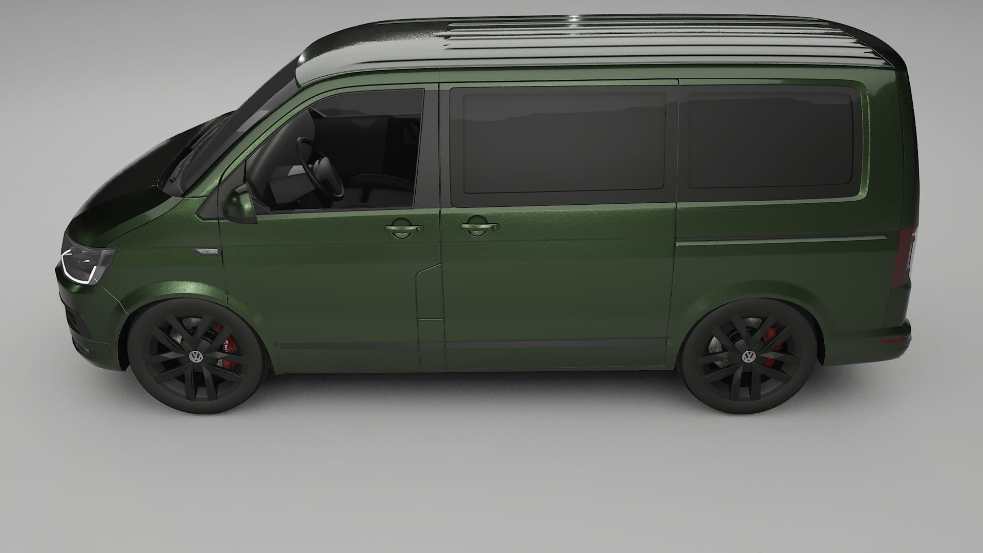 VW Transporter T6 Multivan TPU Lackschutzfolie | LAGOON Farbwechsel PPF – Komplett-Vorgeschnittener Kit