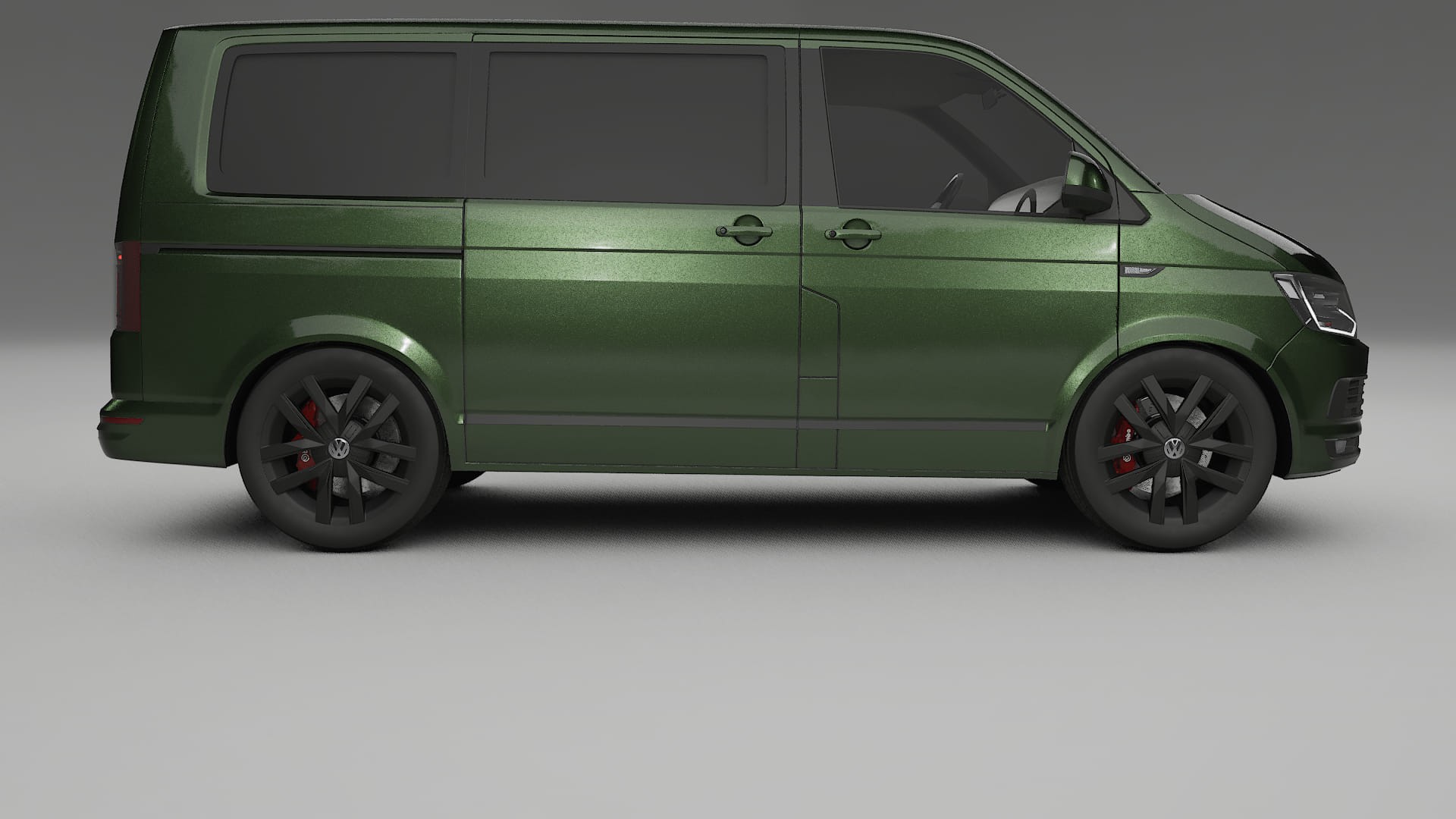 VW Transporter T6 Multivan TPU Lackschutzfolie | LAGOON Farbwechsel PPF – Komplett-Vorgeschnittener Kit