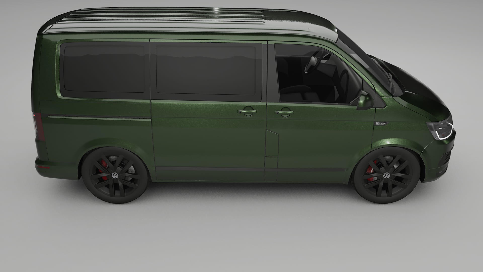 VW Transporter T6 Multivan TPU Lackschutzfolie | LAGOON Farbwechsel PPF – Komplett-Vorgeschnittener Kit