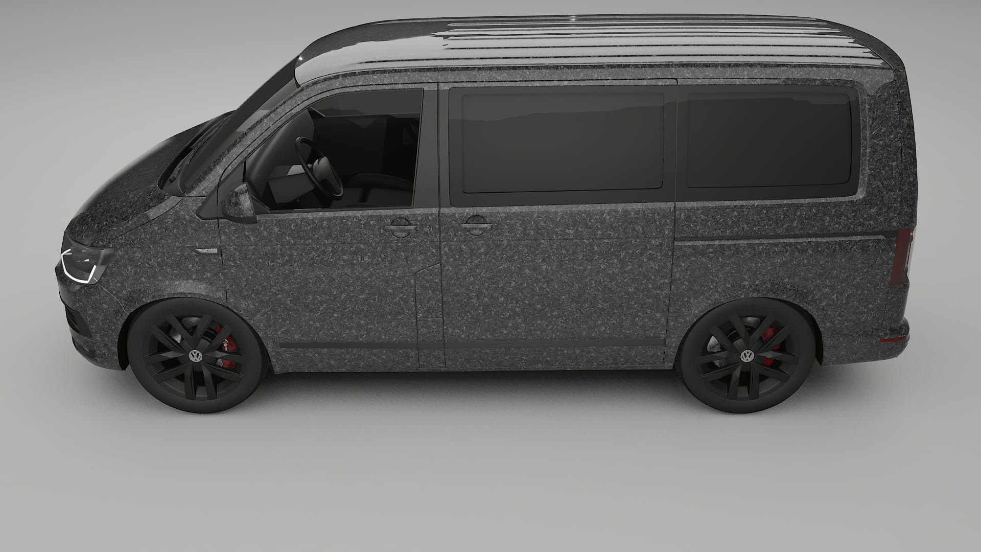 VW Transporter T6 Multivan TPU Lackschutzfolie | FORGED S Farbwechsel PPF – Komplett-Vorgeschnittener Kit