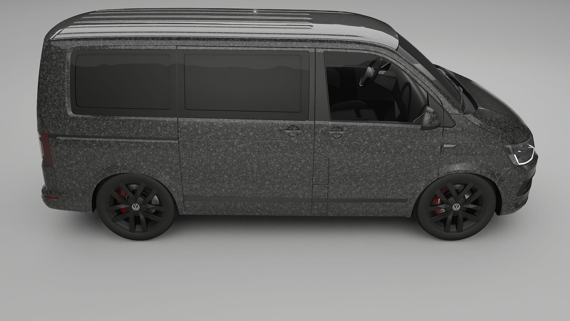 VW Transporter T6 Multivan TPU Lackschutzfolie | FORGED S Farbwechsel PPF – Komplett-Vorgeschnittener Kit