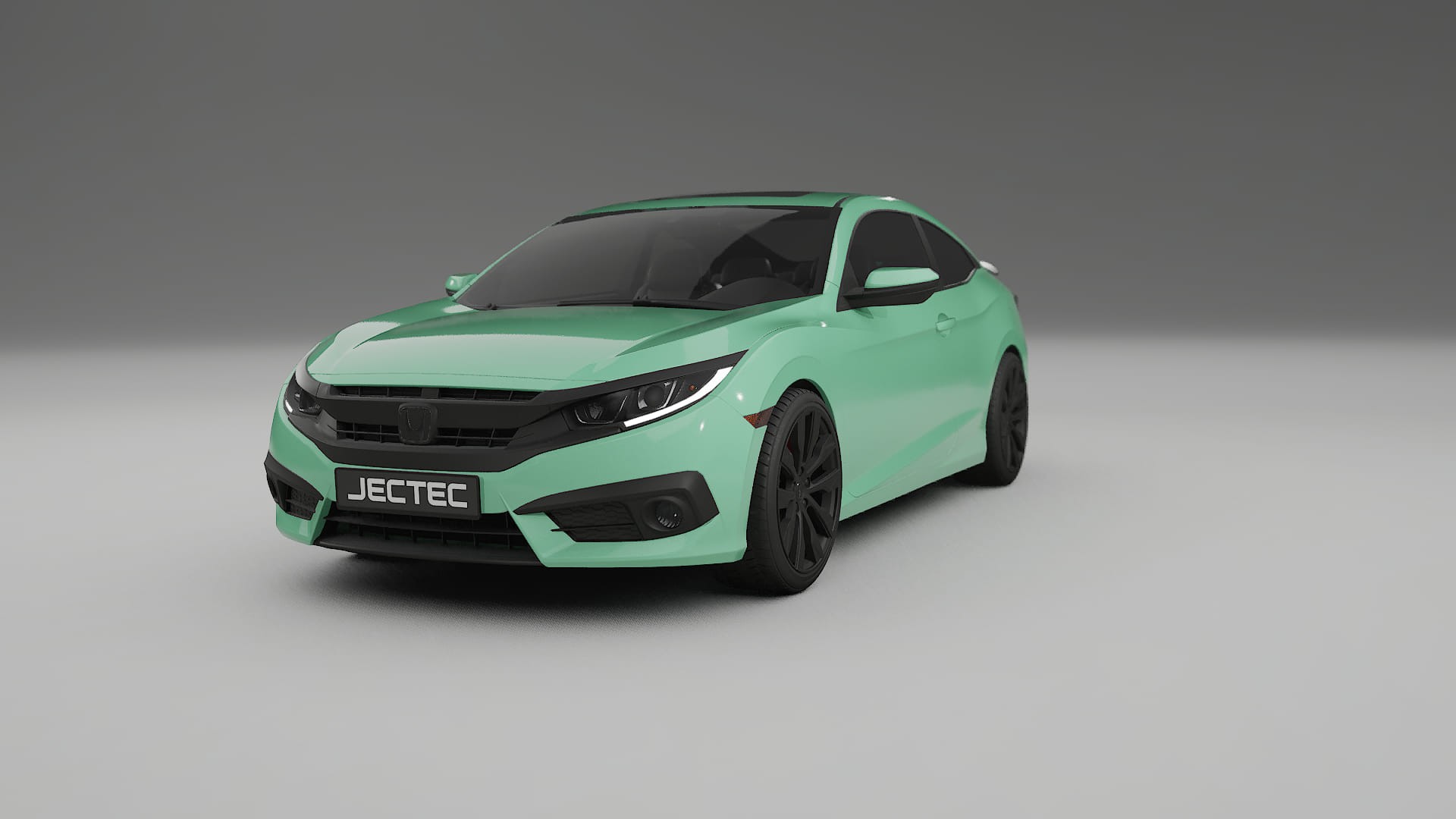 Honda Civic coupe prefacelift pre LCI TPU Lackschutzfolie | DUSTY Farbwechsel PPF – Komplett-Vorgeschnittener Kit