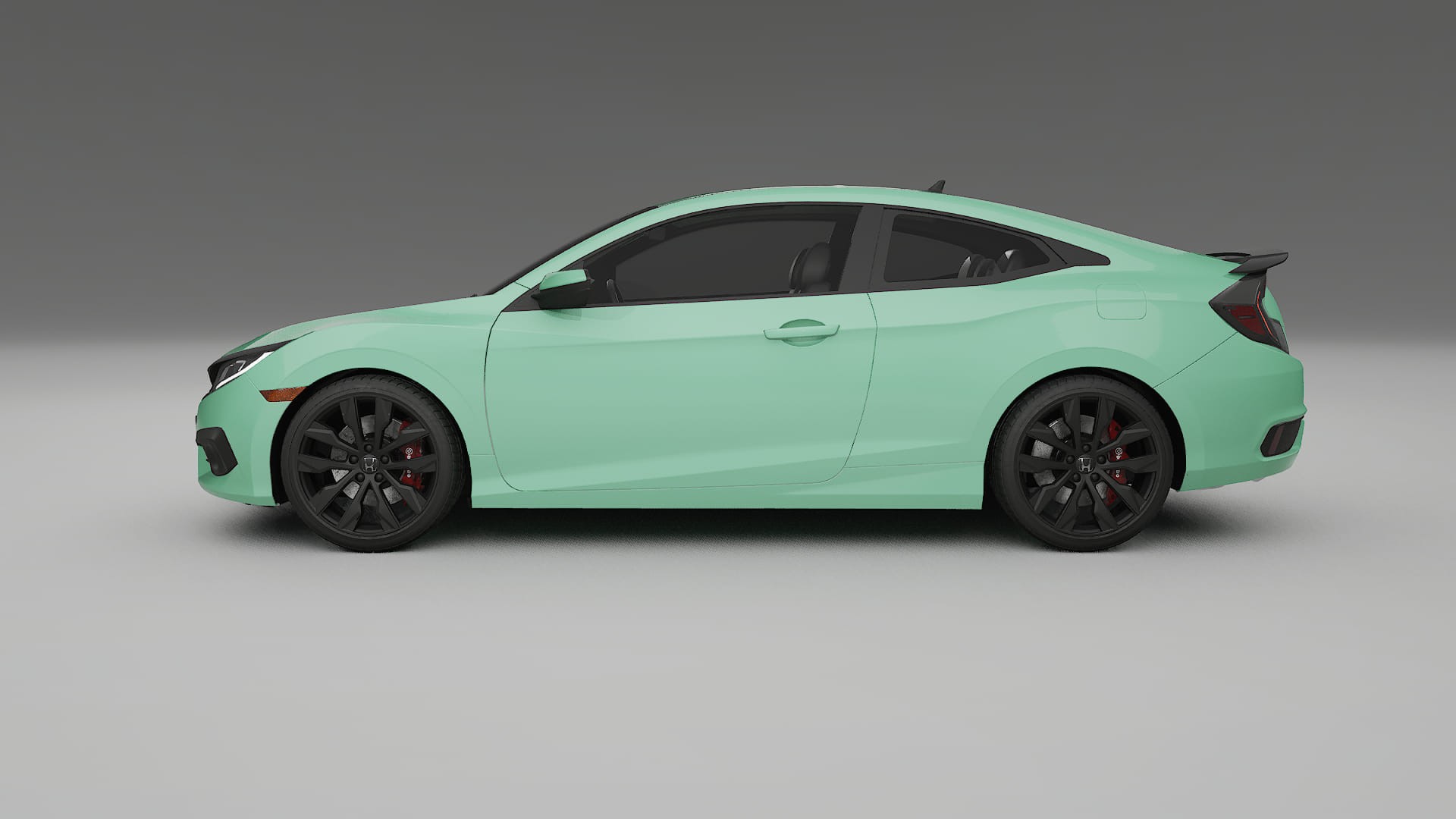Honda Civic coupe prefacelift pre LCI TPU Lackschutzfolie | DUSTY Farbwechsel PPF – Komplett-Vorgeschnittener Kit