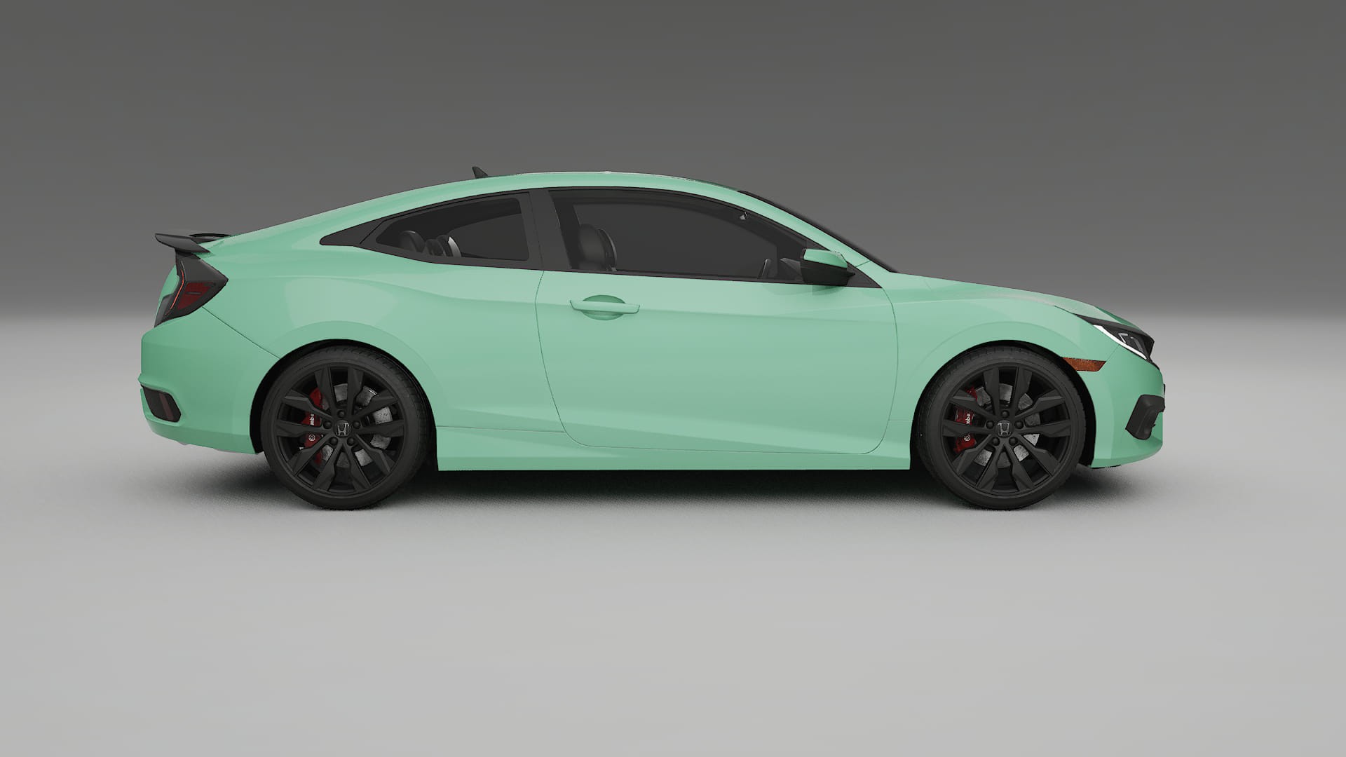 Honda Civic coupe prefacelift pre LCI TPU Lackschutzfolie | DUSTY Farbwechsel PPF – Komplett-Vorgeschnittener Kit