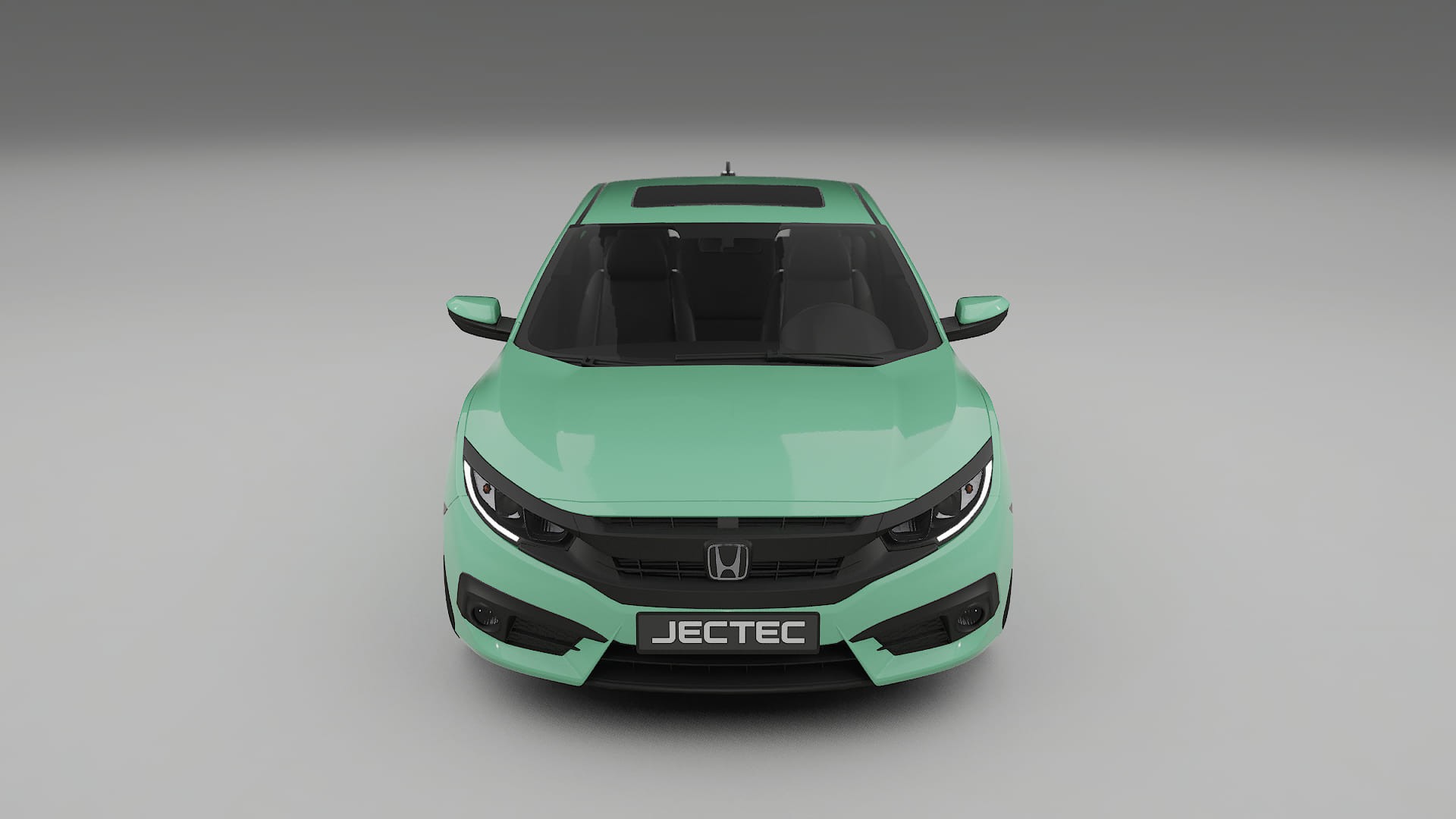 Honda Civic coupe prefacelift pre LCI TPU Lackschutzfolie | DUSTY Farbwechsel PPF – Komplett-Vorgeschnittener Kit