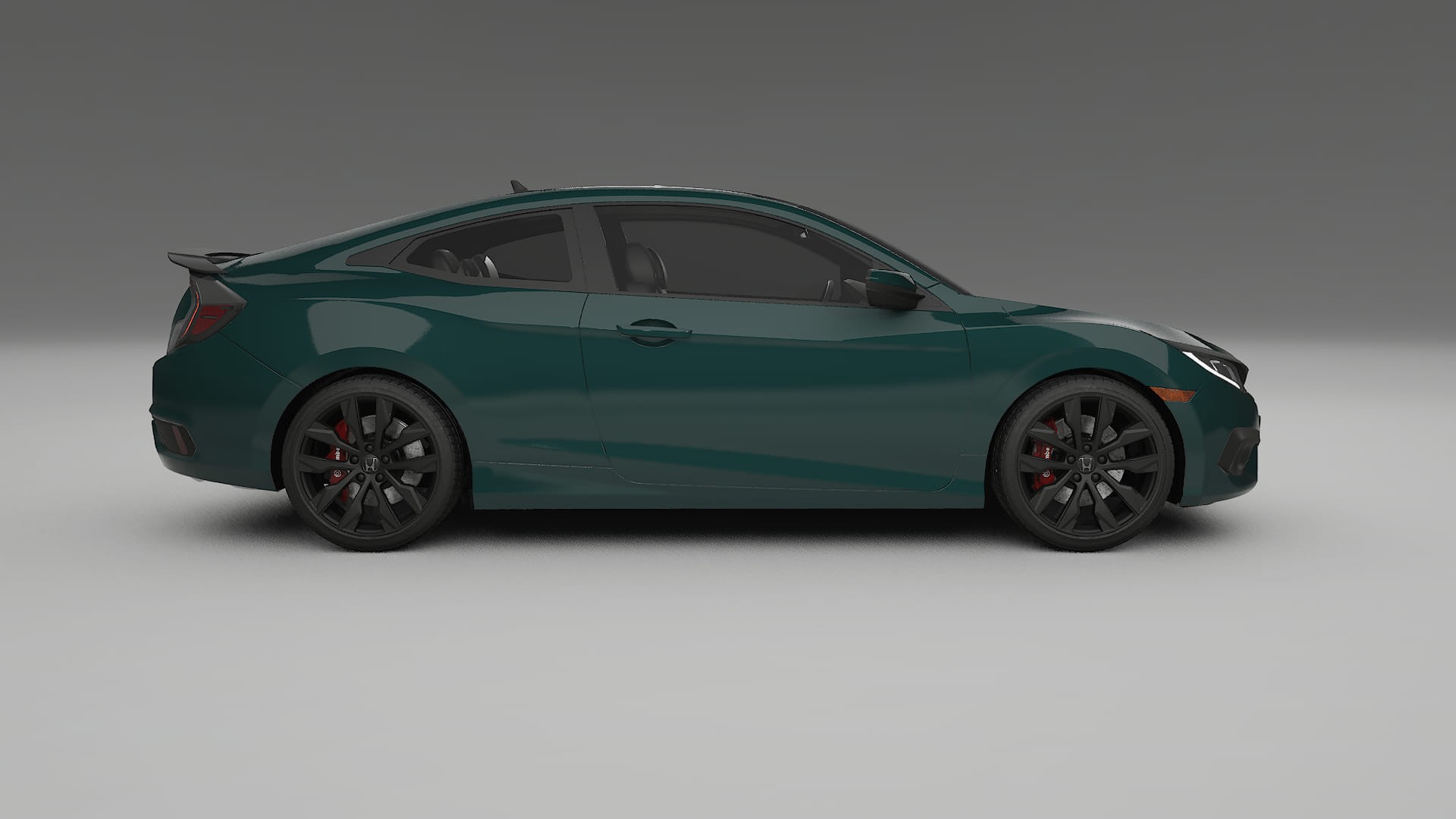 Honda Civic coupe prefacelift pre LCI TPU Lackschutzfolie | INFERNO Farbwechsel PPF – Komplett-Vorgeschnittener Kit