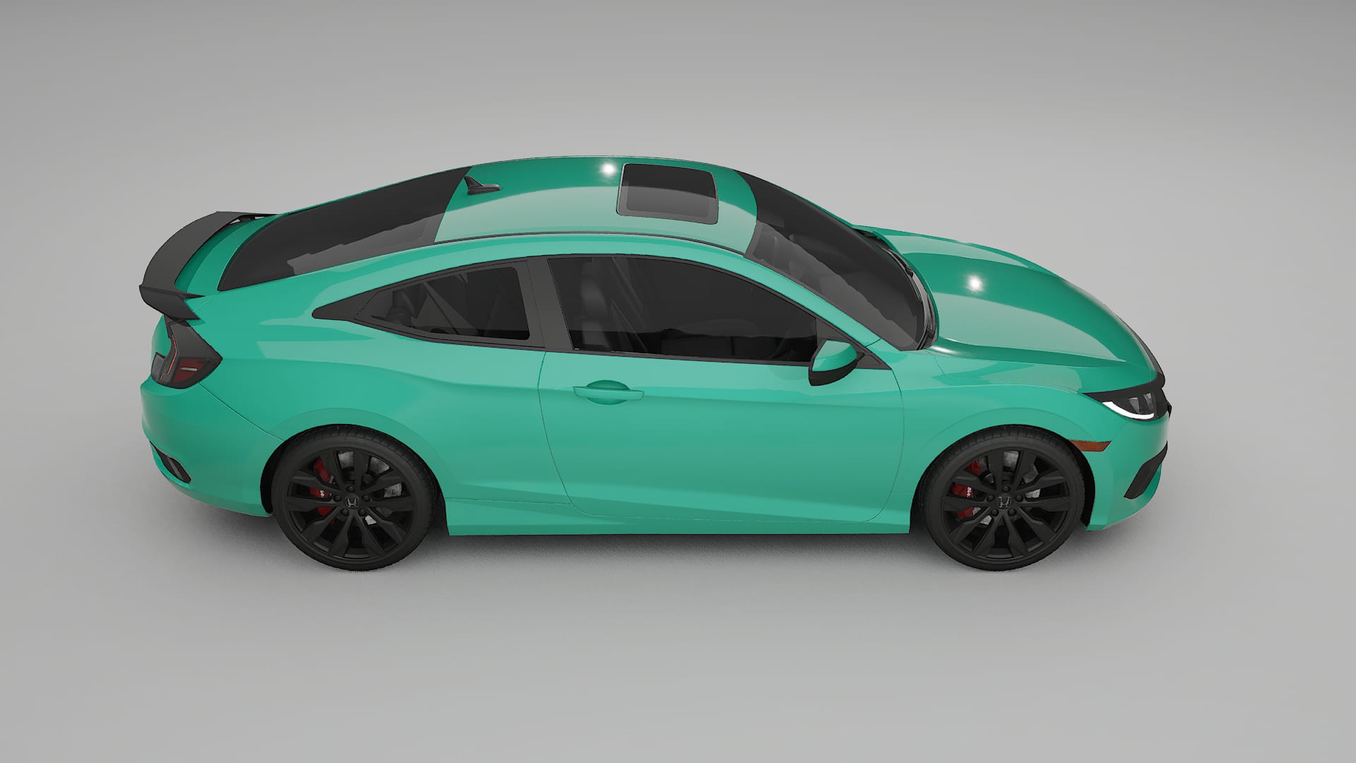 Honda Civic coupe prefacelift pre LCI TPU Lackschutzfolie | JEWEL Farbwechsel PPF – Komplett-Vorgeschnittener Kit